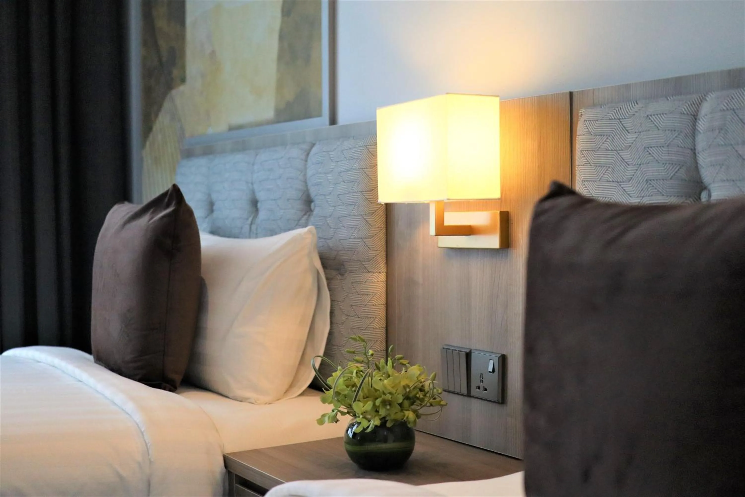 Bed in KSL ESPLANADE HOTEL with HOT SPRING