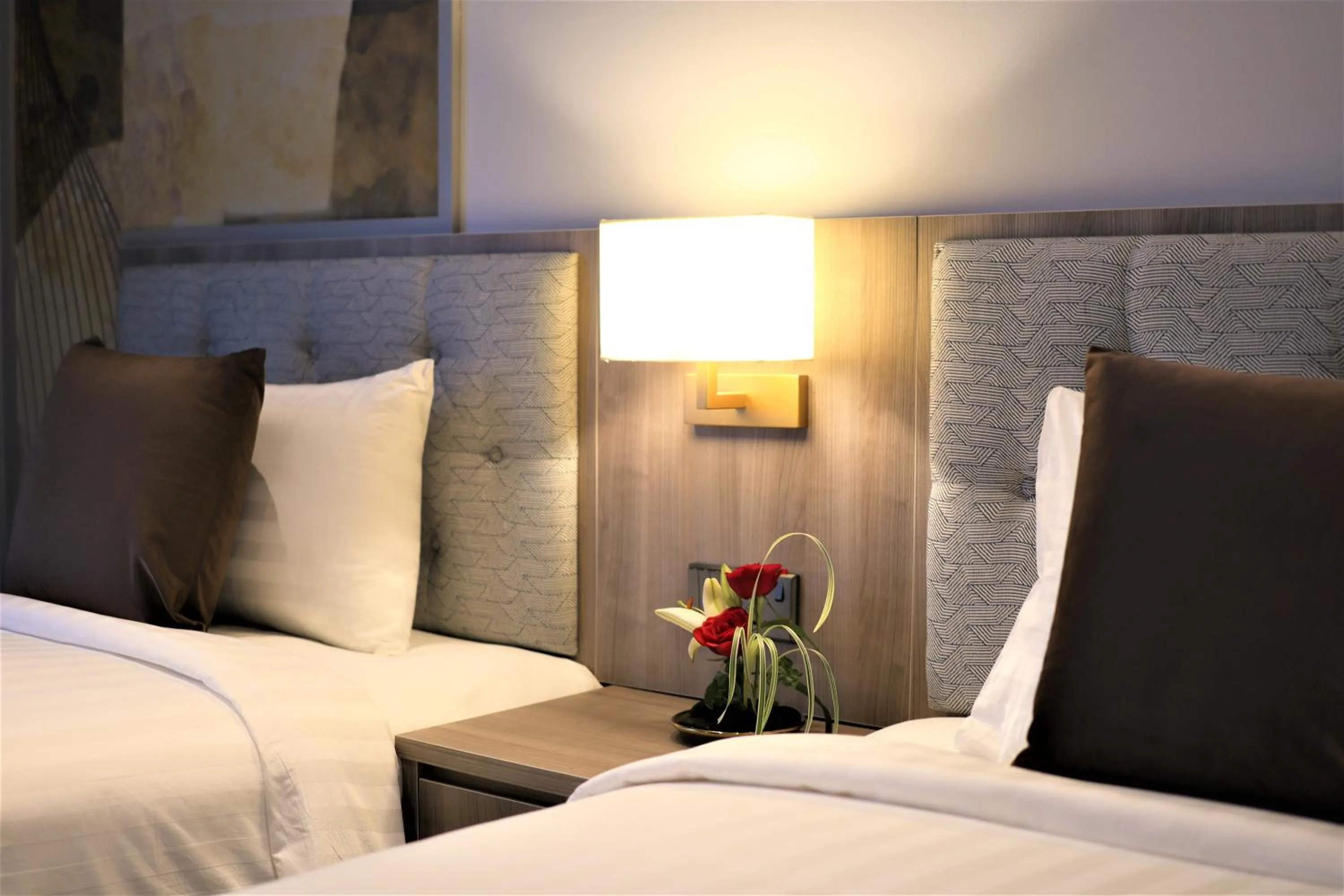 Bed in KSL ESPLANADE HOTEL with HOT SPRING