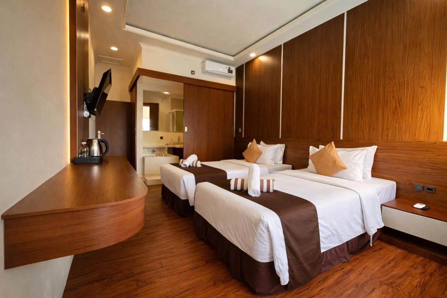 Bedroom, Bed in Nirvana Hotel Resort Tetebatu