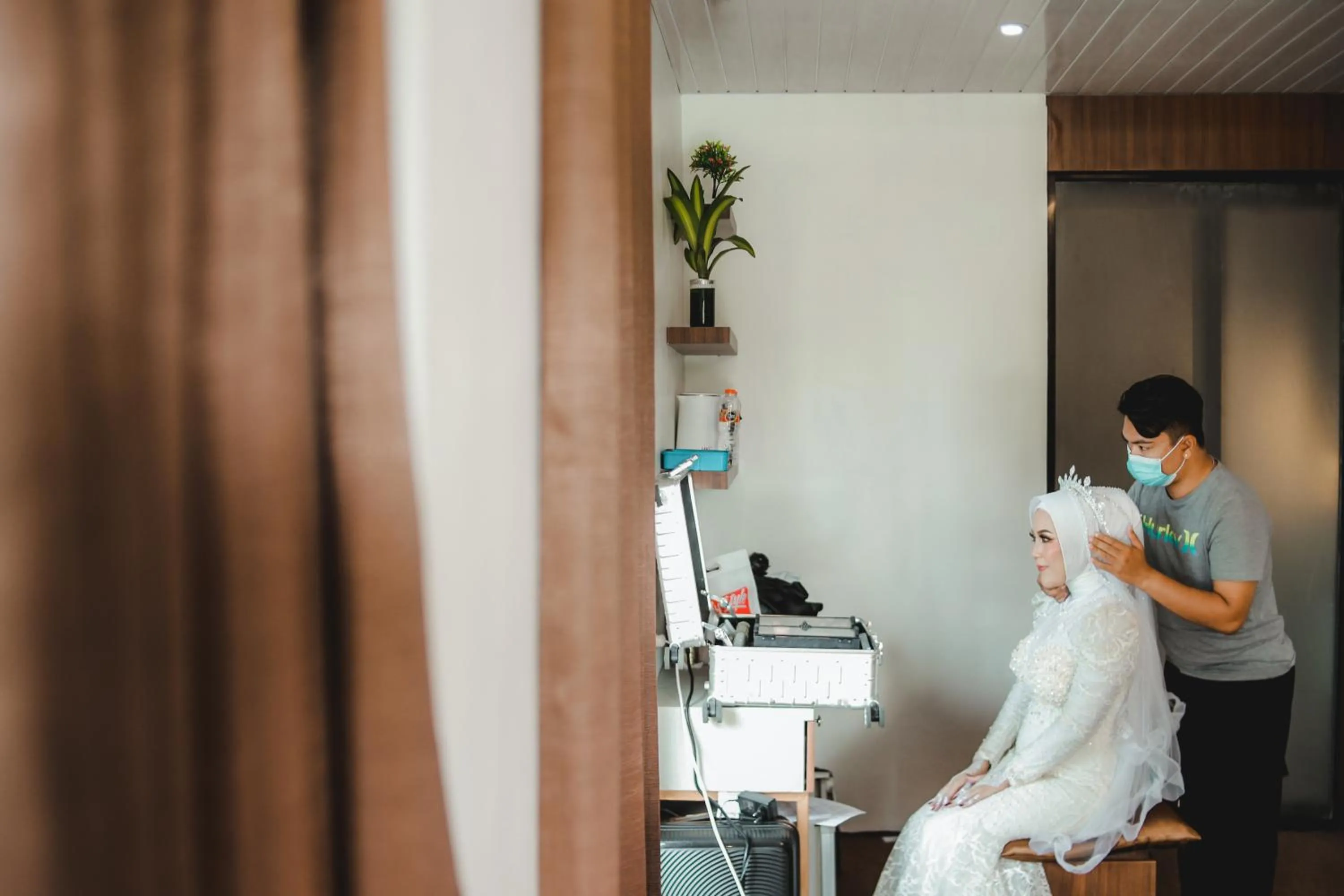 Staff in Nirvana Hotel Resort Tetebatu