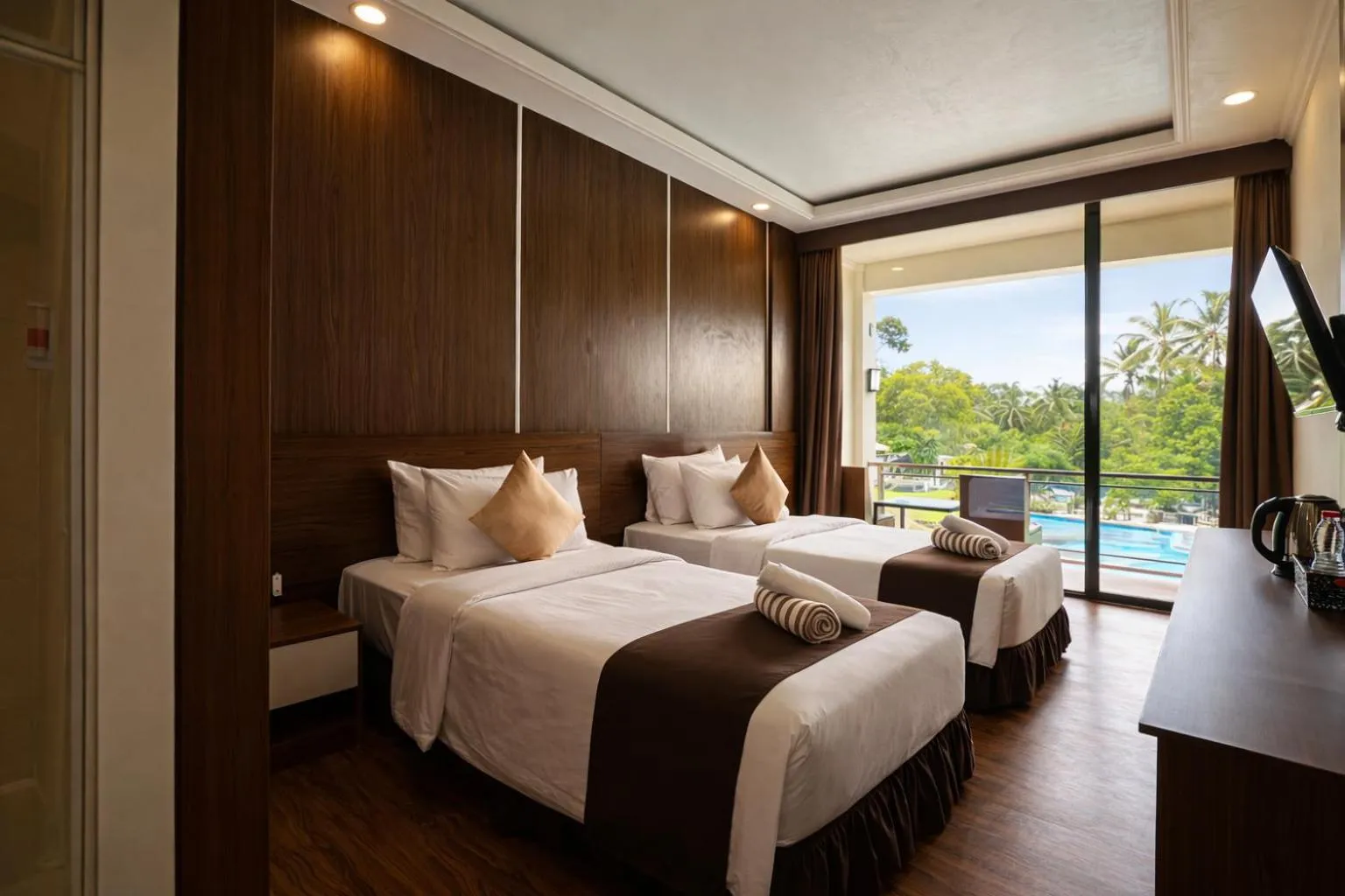 Bedroom, Bed in Nirvana Hotel Resort Tetebatu