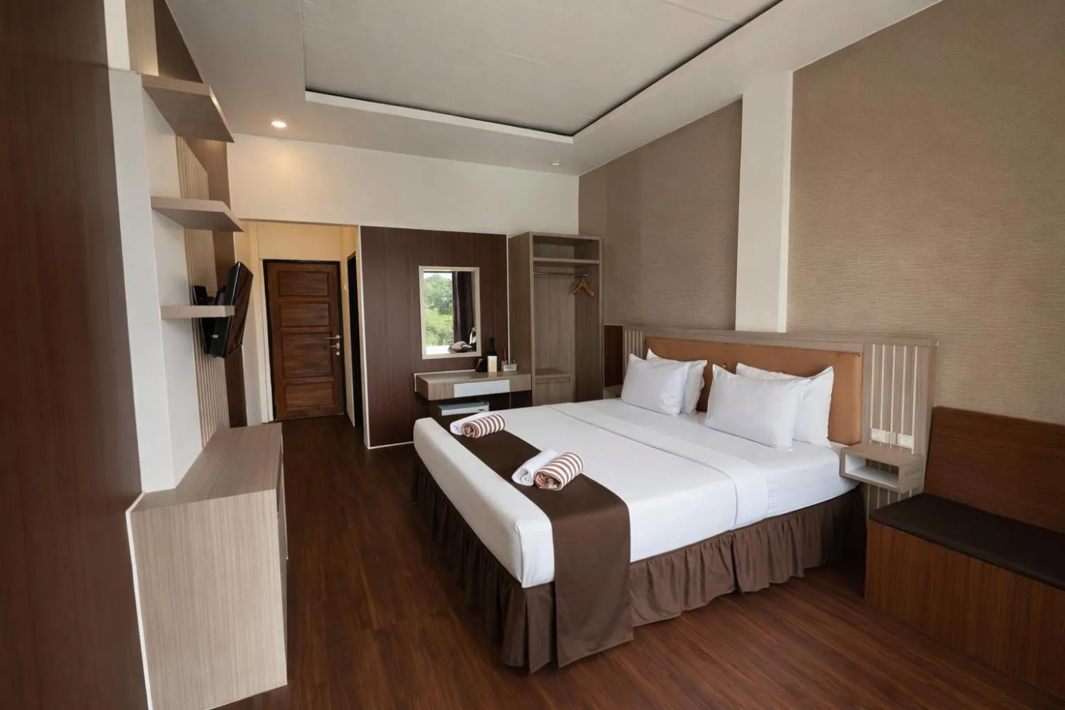 Bedroom, Bed in Nirvana Hotel Resort Tetebatu