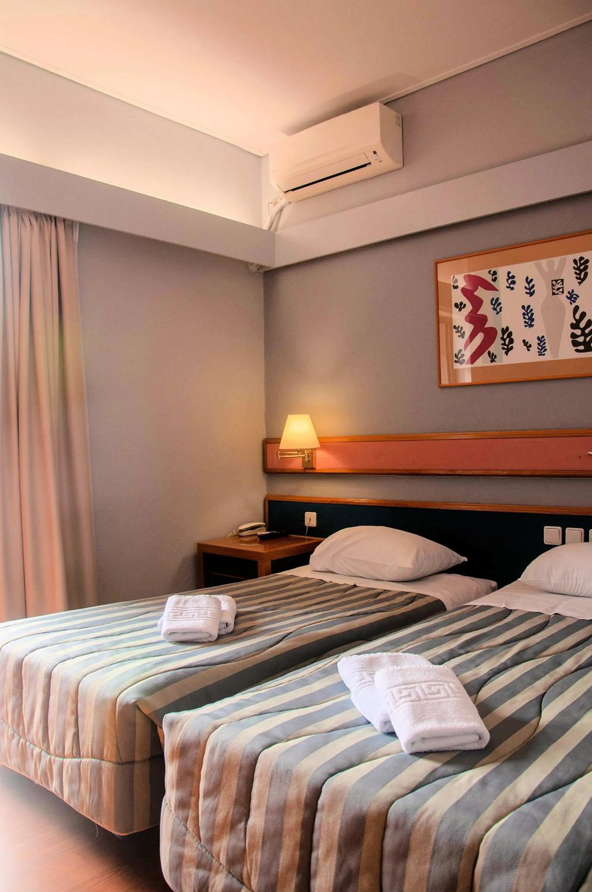 Bedroom, Bed in Hotel Samaras