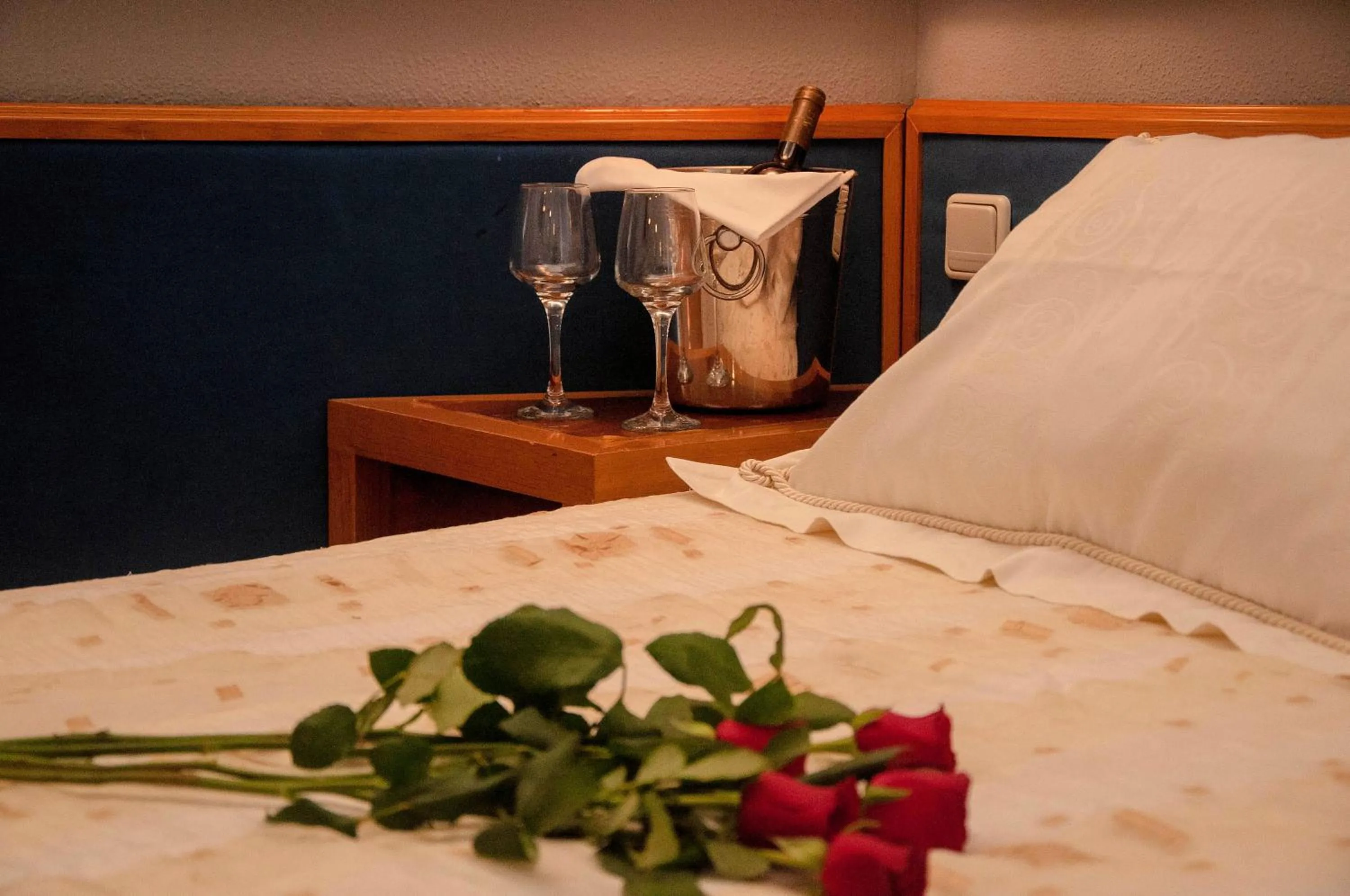 Bedroom, Bed in Hotel Samaras