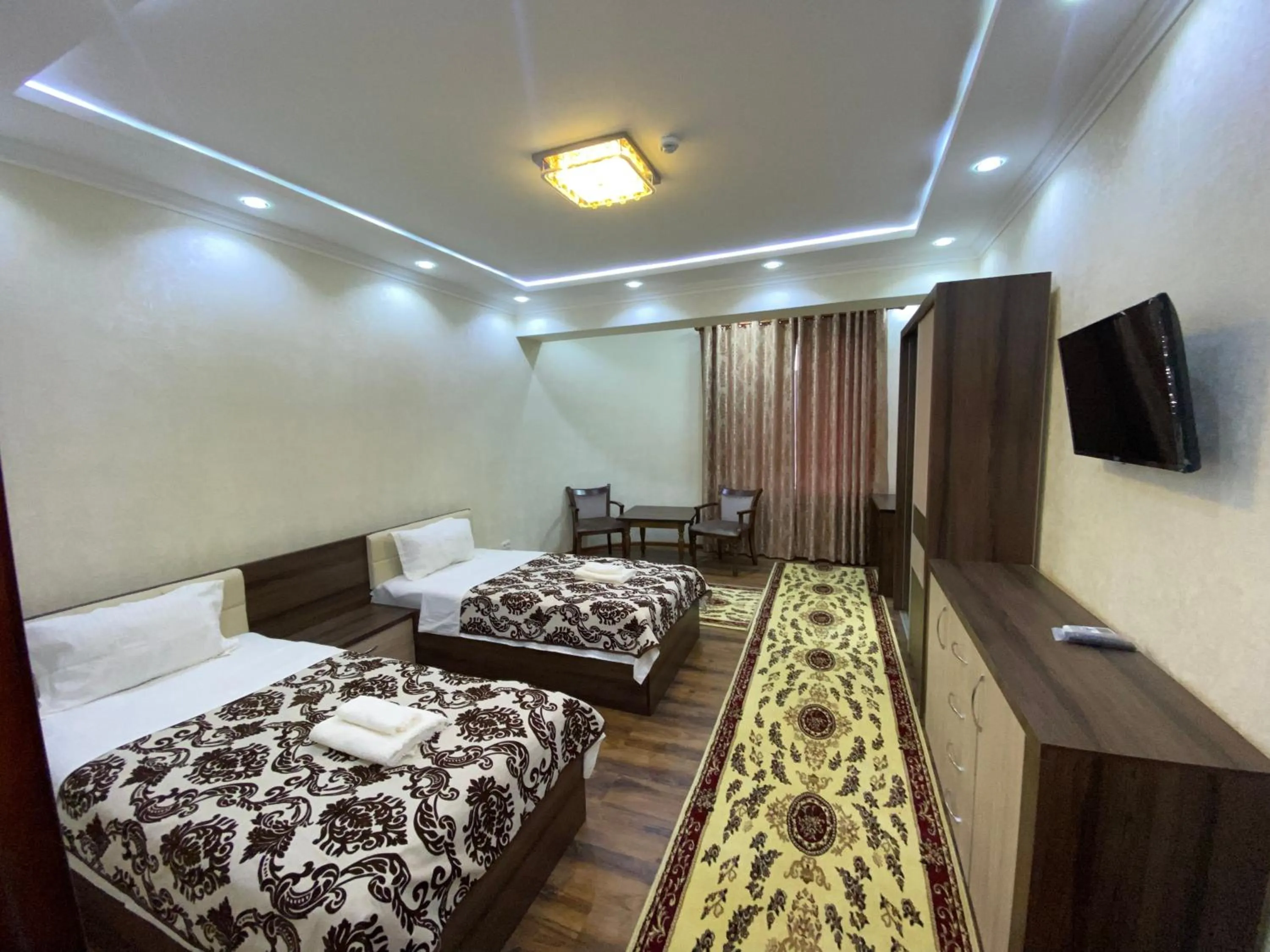 Bed in Bahri Tojik Resort & Spa