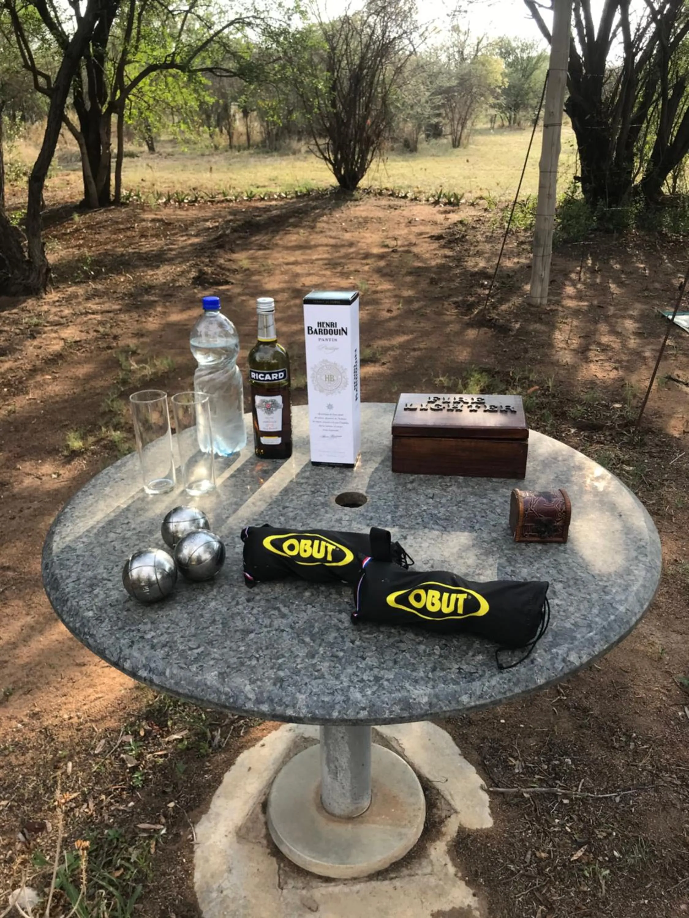 Garden in Tamboti Bush Lodge