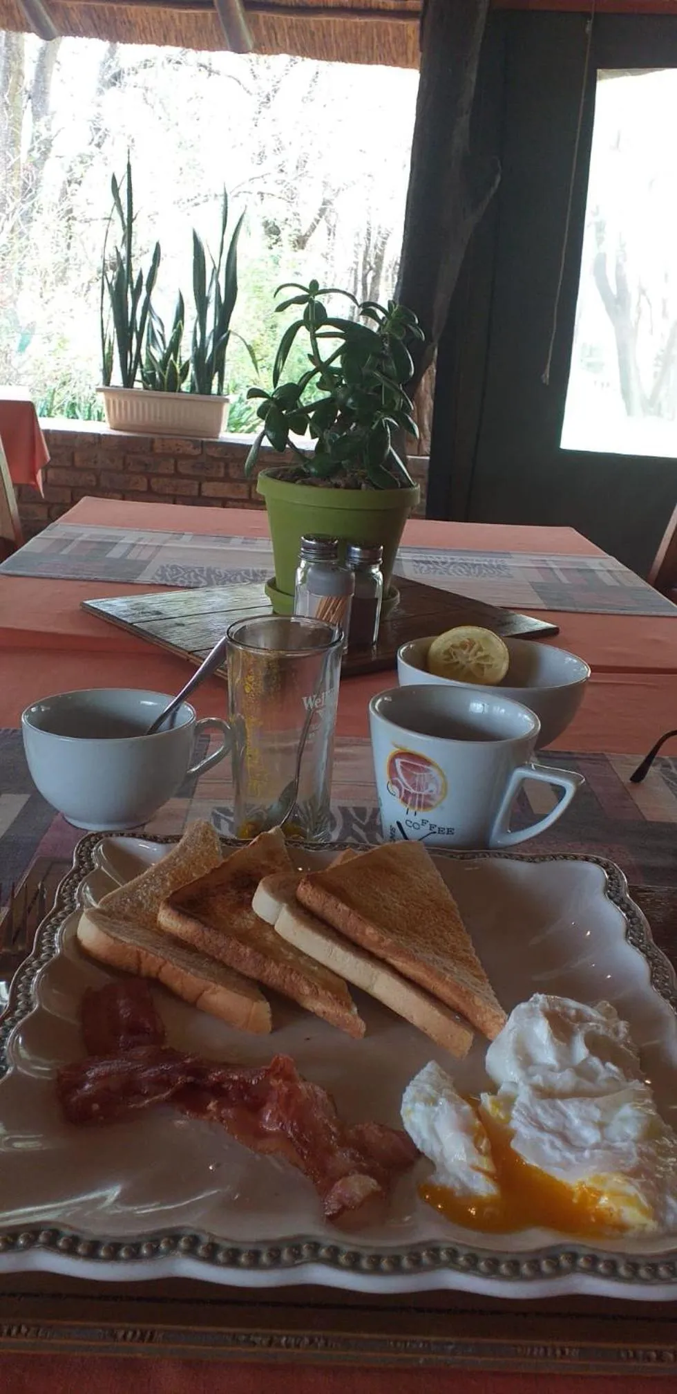 Food in Tamboti Bush Lodge