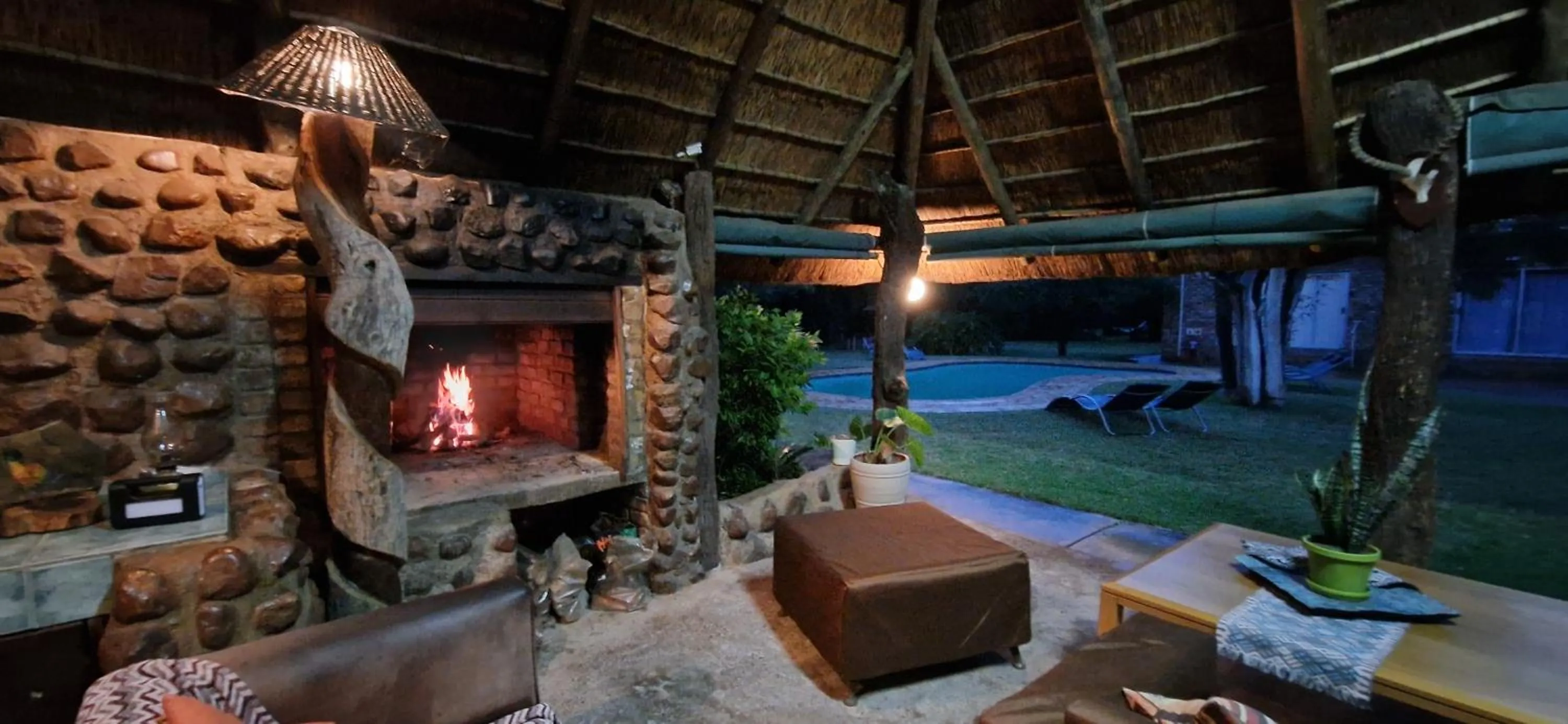 Night in Tamboti Bush Lodge