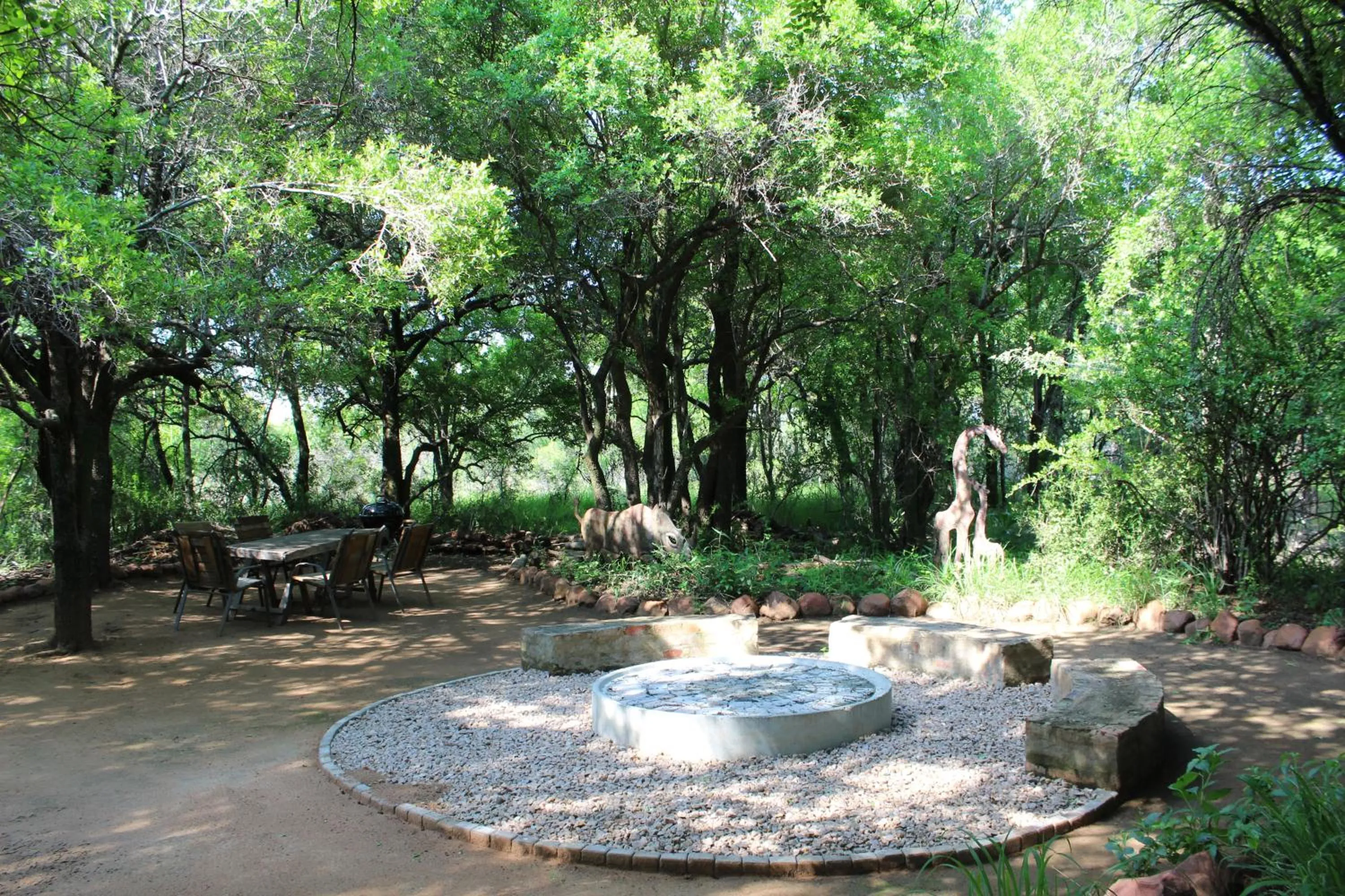 Garden in Tamboti Bush Lodge