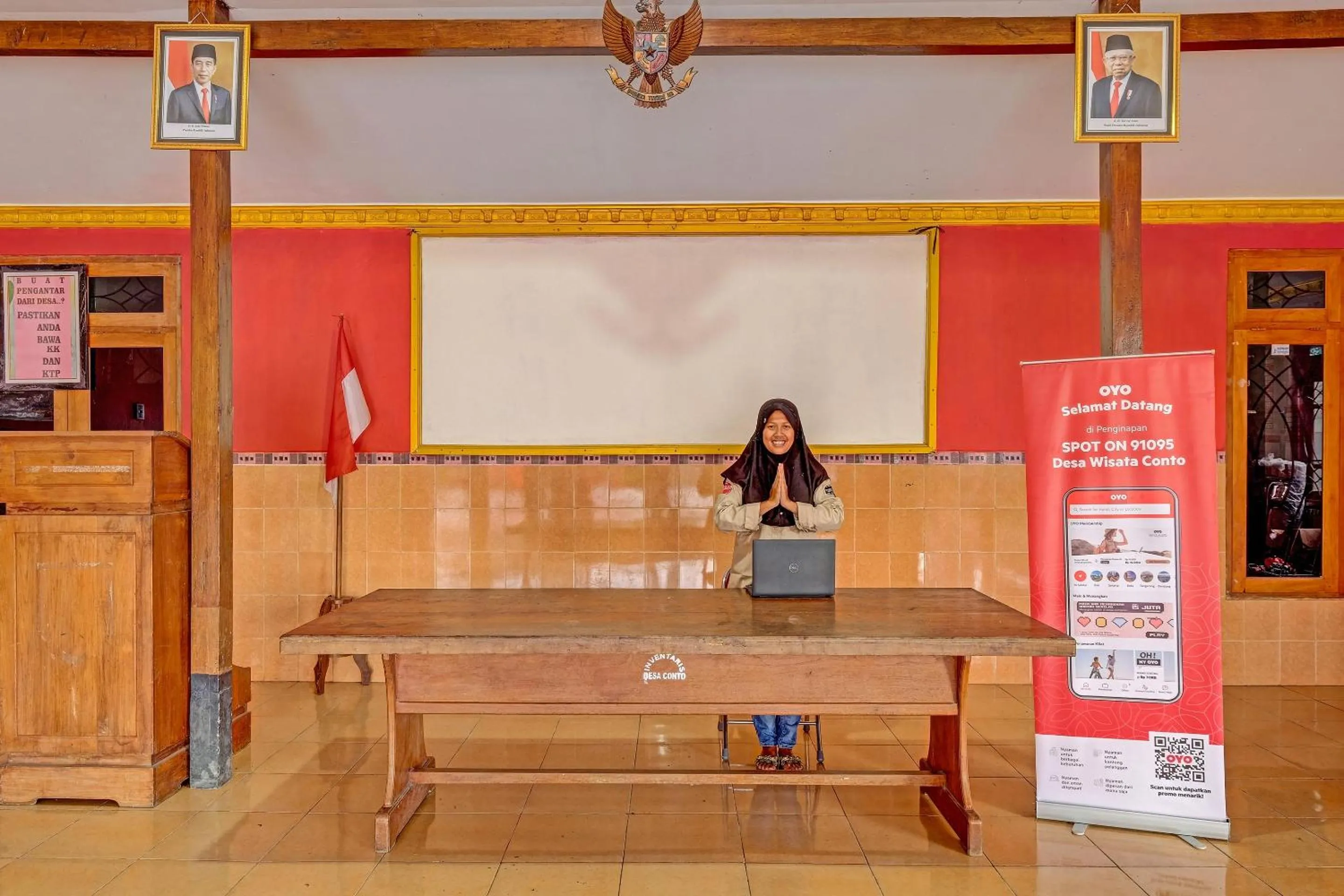 Lobby or reception in OYO Homes 91095 Desa Wisata Conto