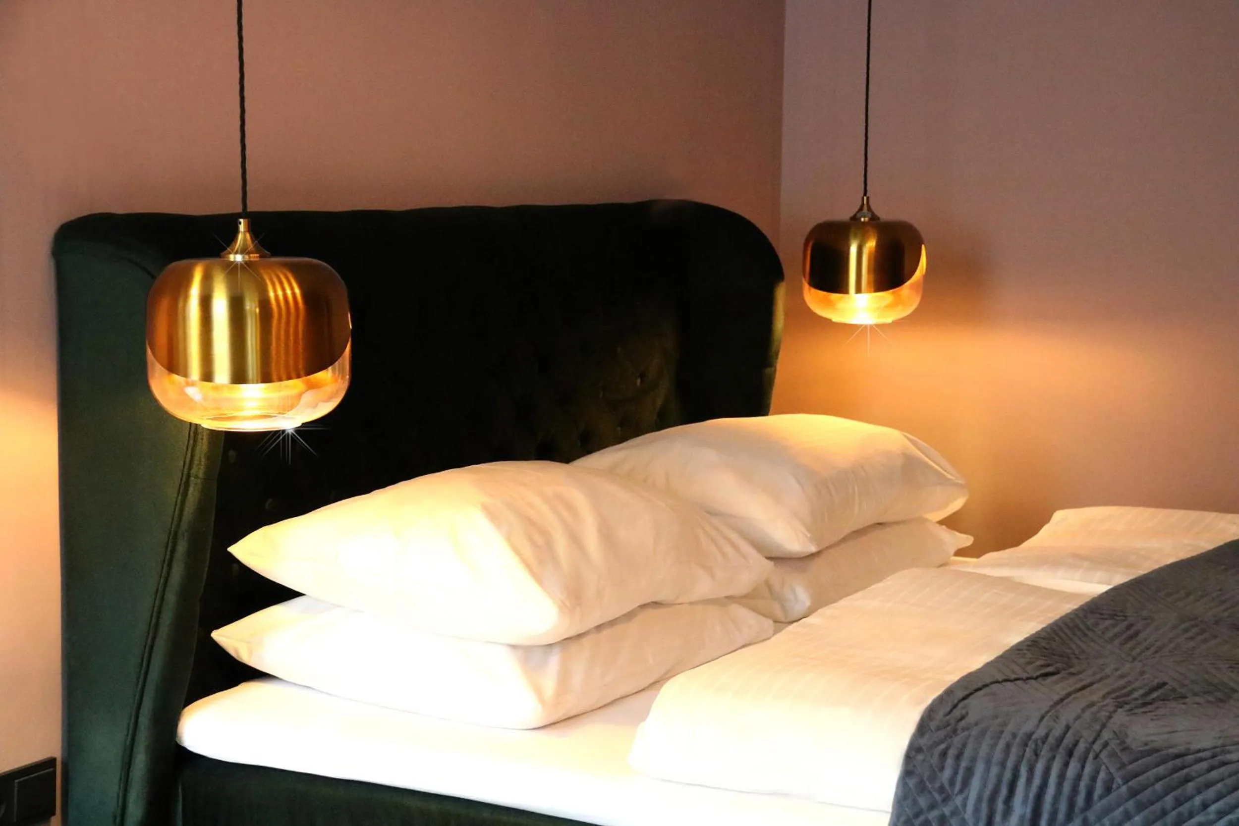 Bed in Street Living Hotel - Apartments