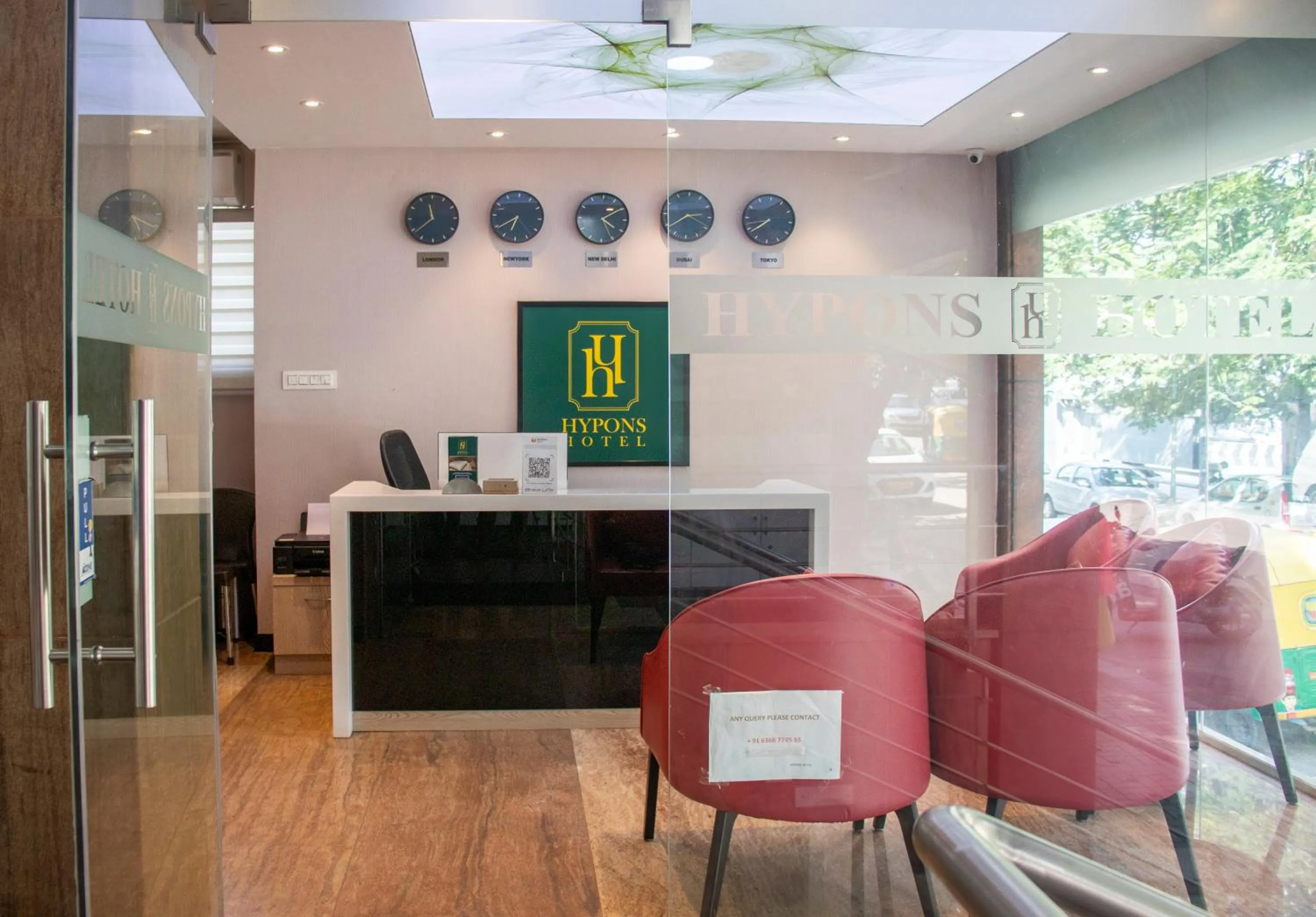 Lobby or reception in Hypons Hotel