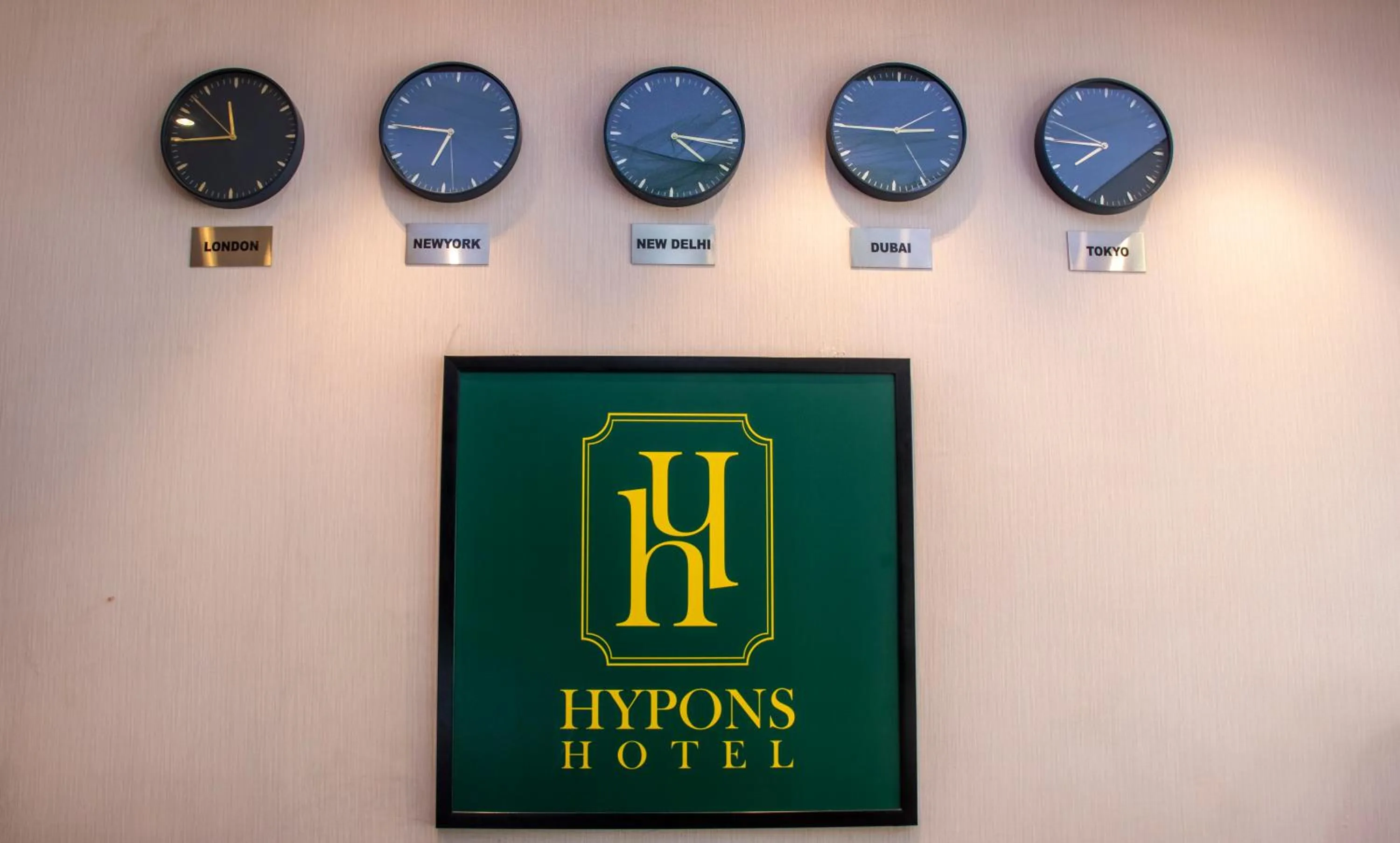Property logo or sign in Hypons Hotel
