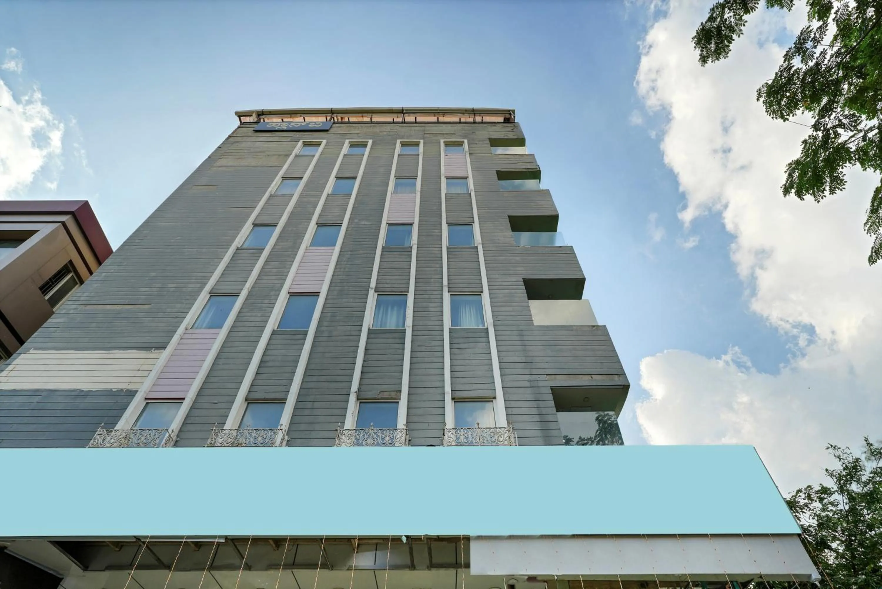 Property building in Treebo Jagadish Hotel, Jayanagar