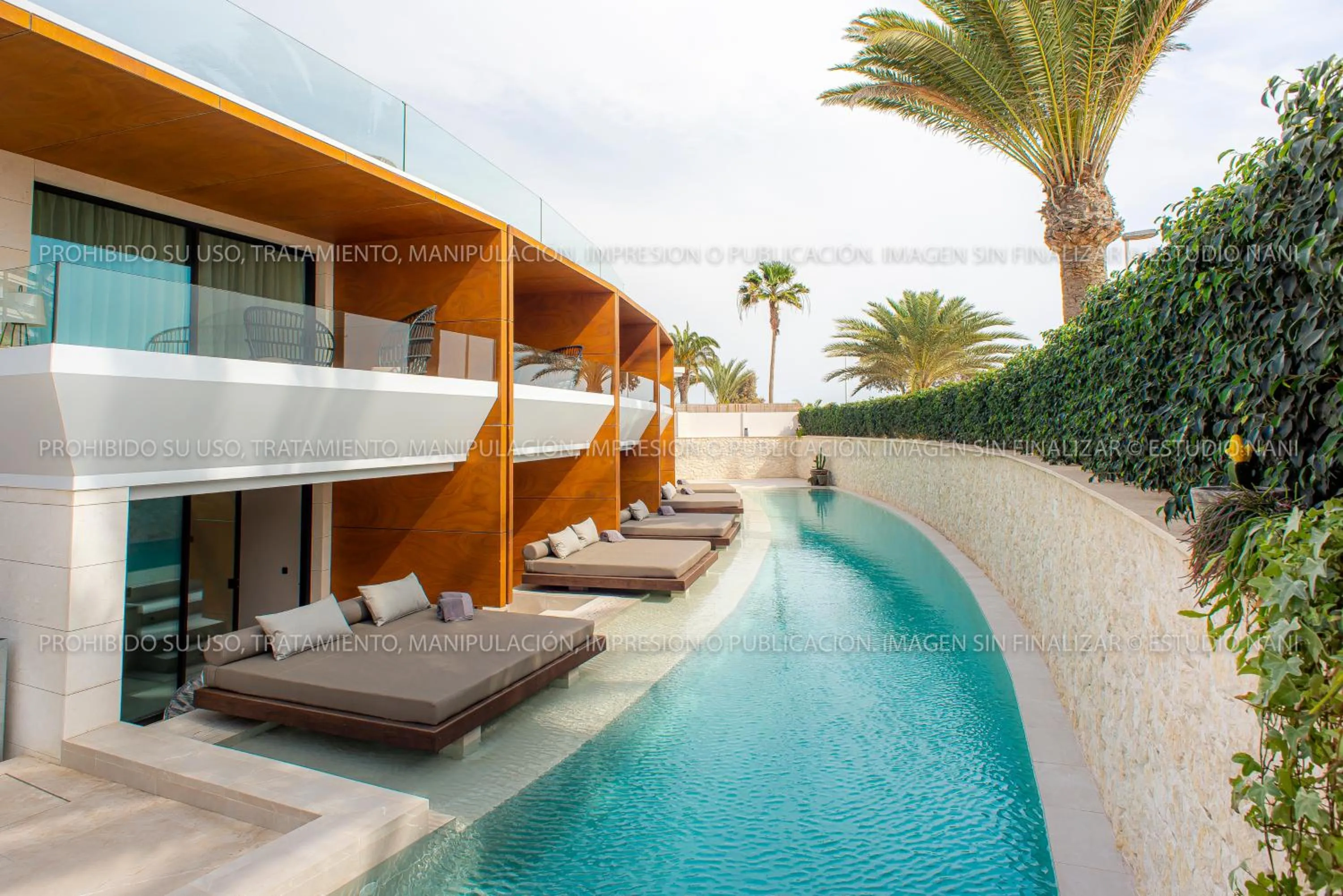 Property building in TenSuites - Adults Only