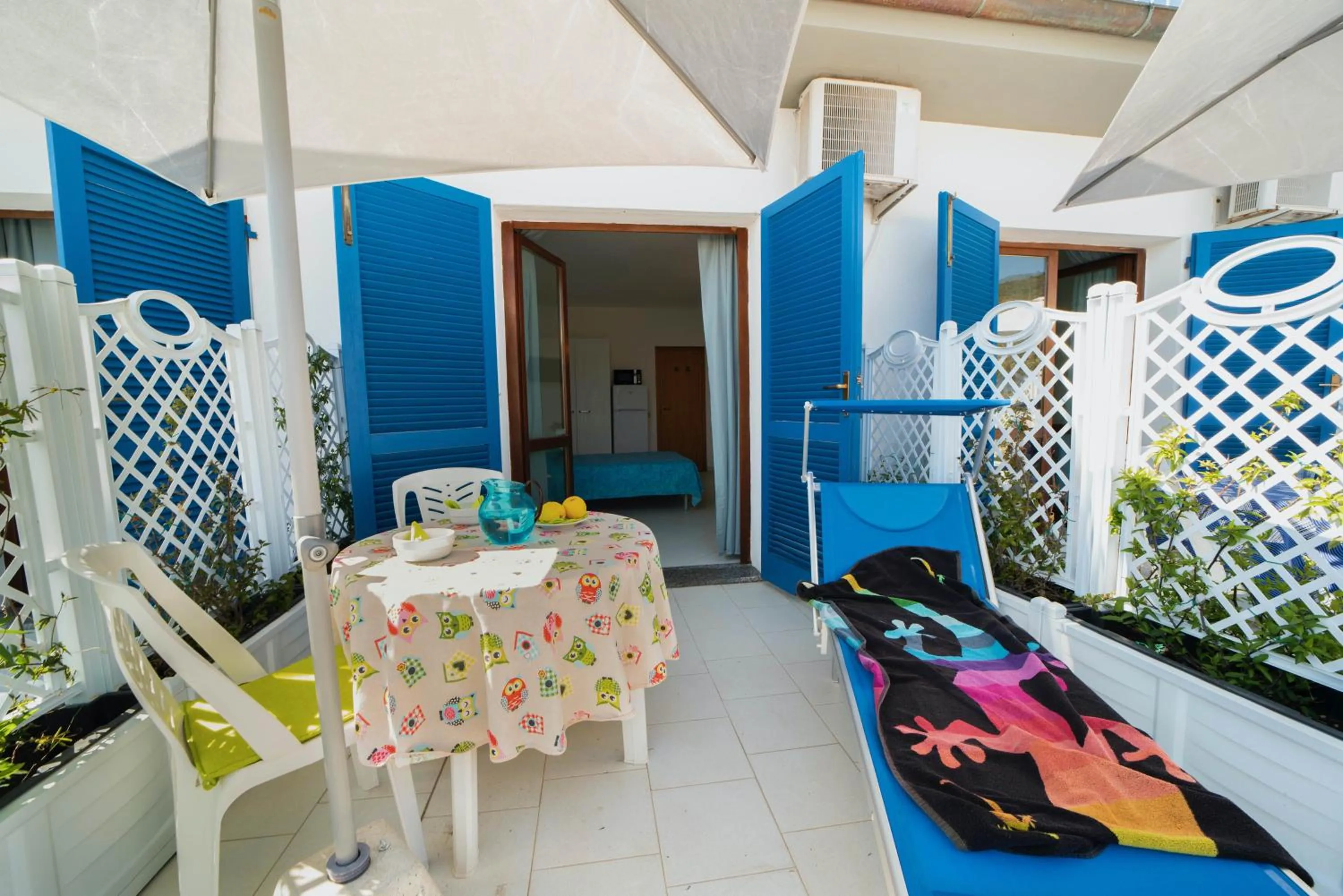 Dining area in Le sirene