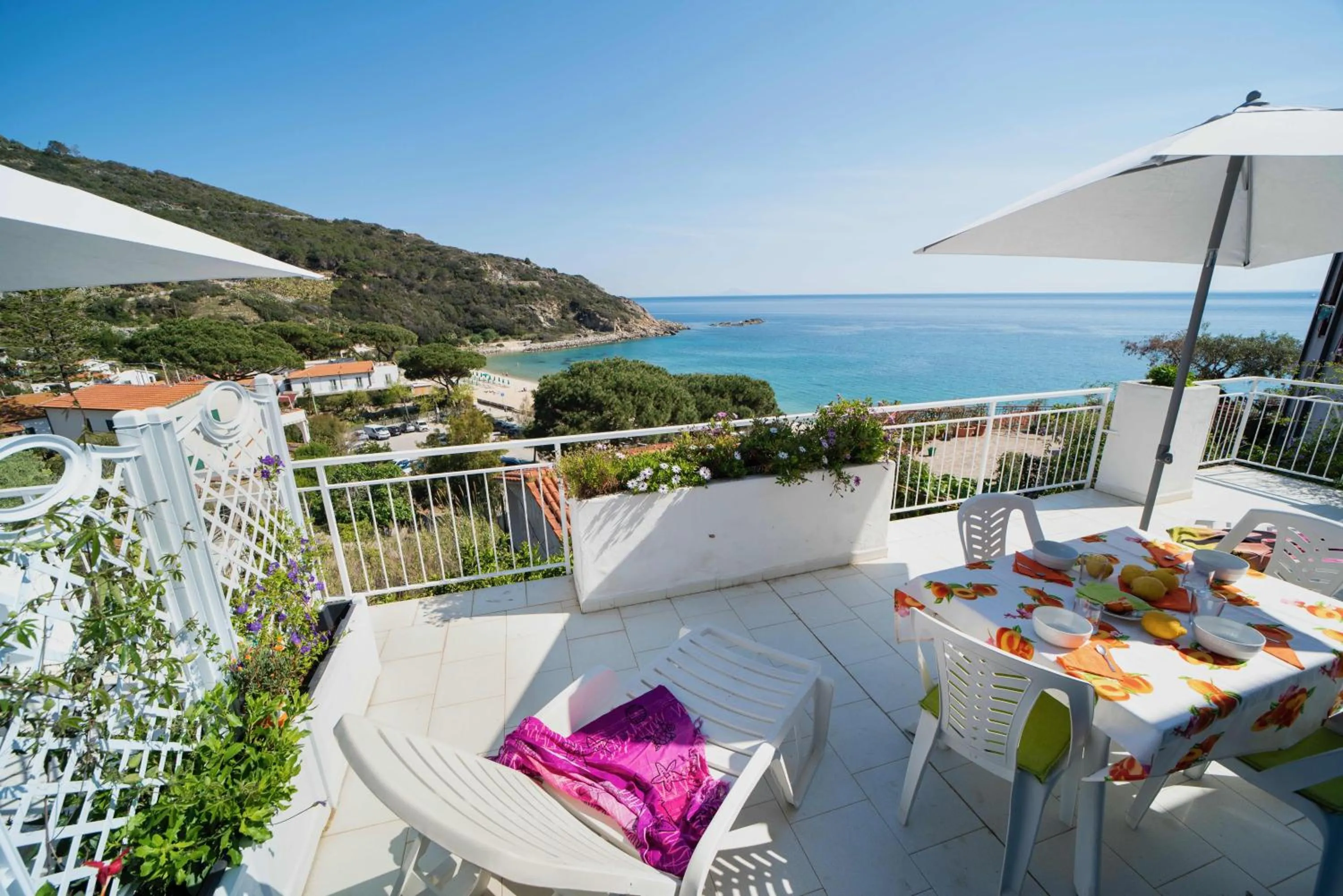 Balcony/Terrace in Le sirene