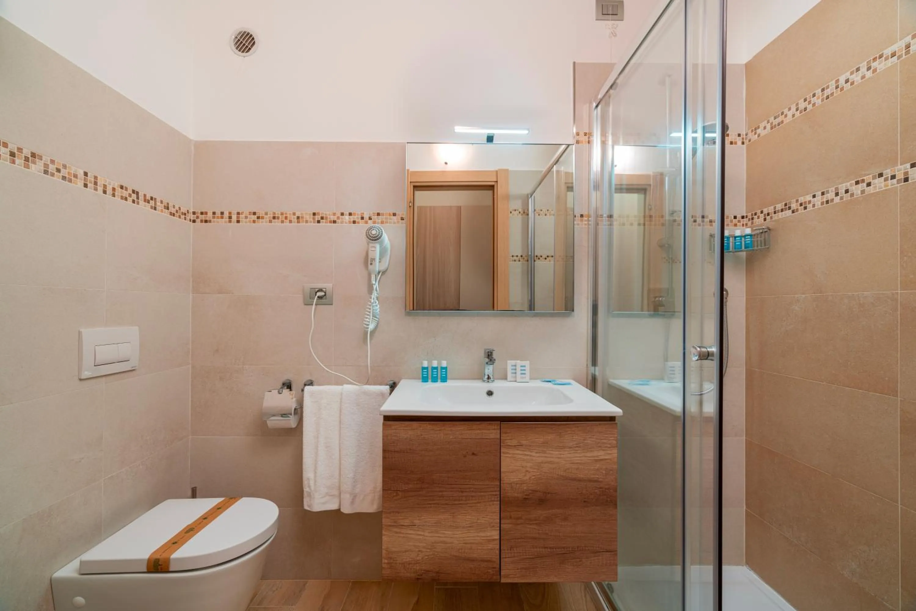 Bathroom in Hotel Portoconte