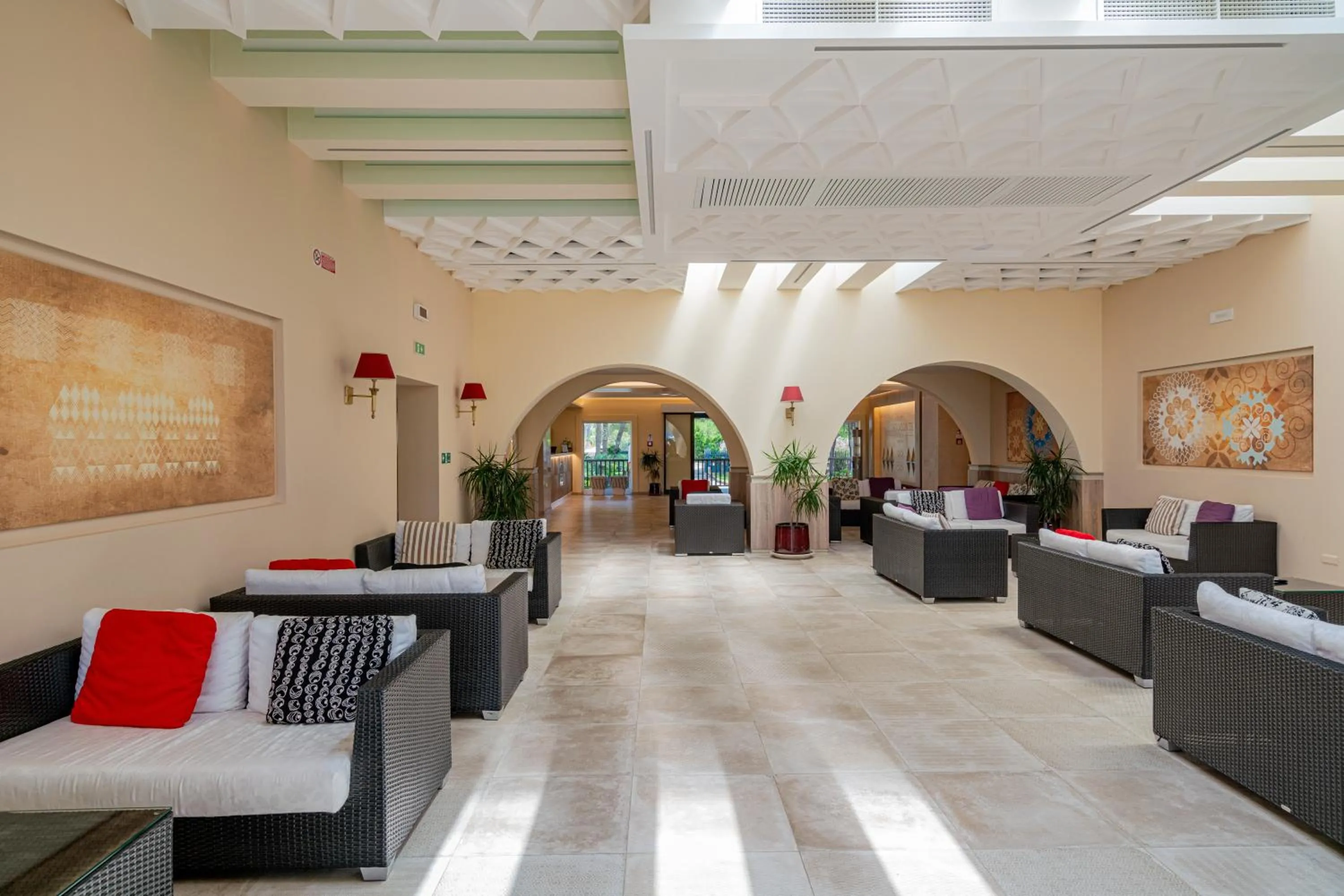 Living room in Hotel Portoconte