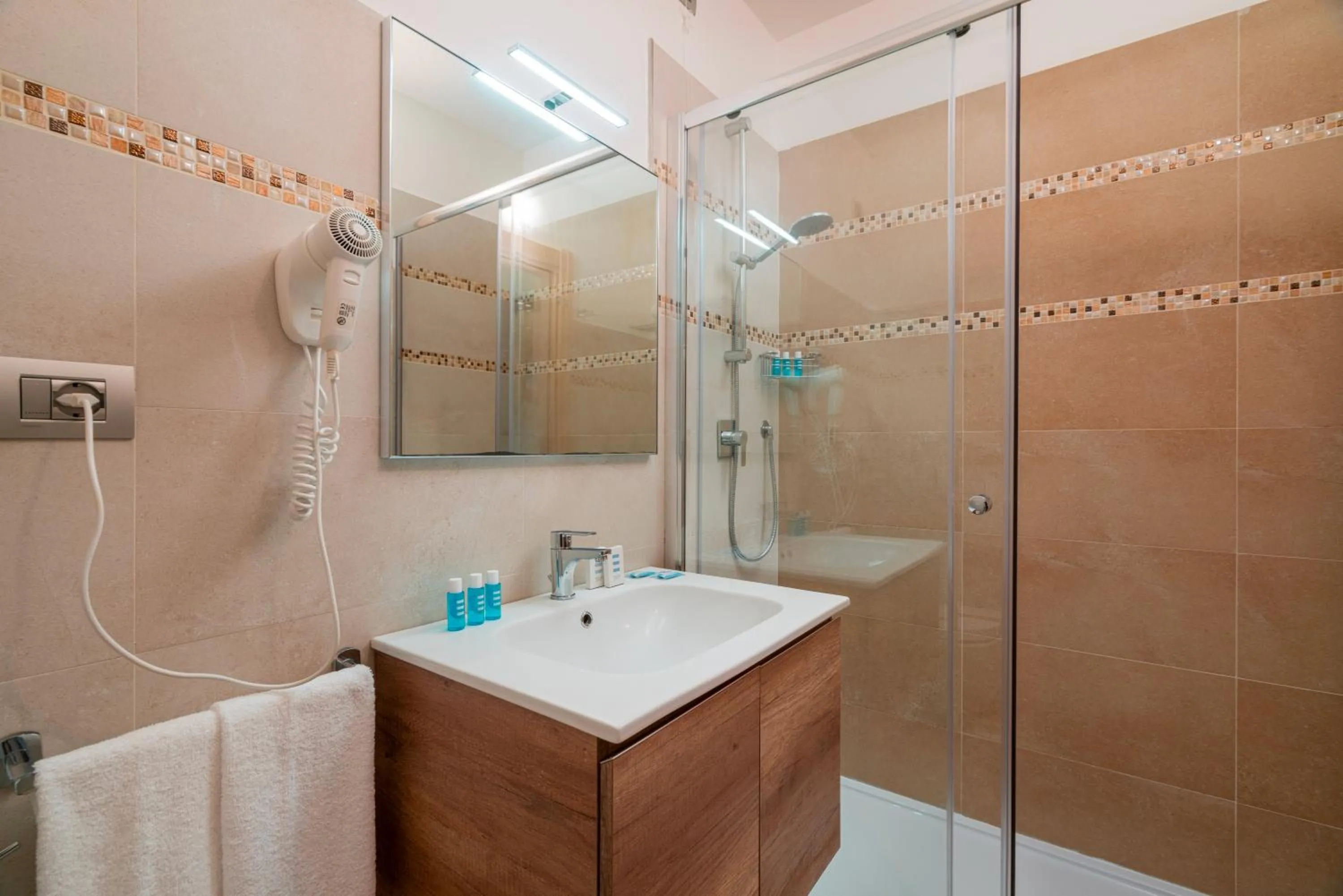 Bathroom in Hotel Portoconte