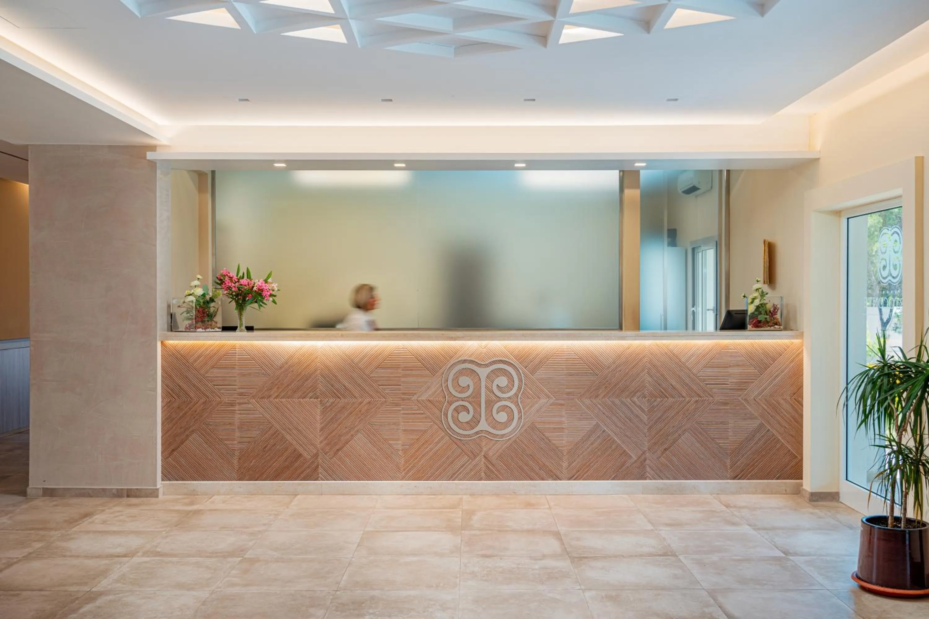 Lobby or reception in Hotel Portoconte