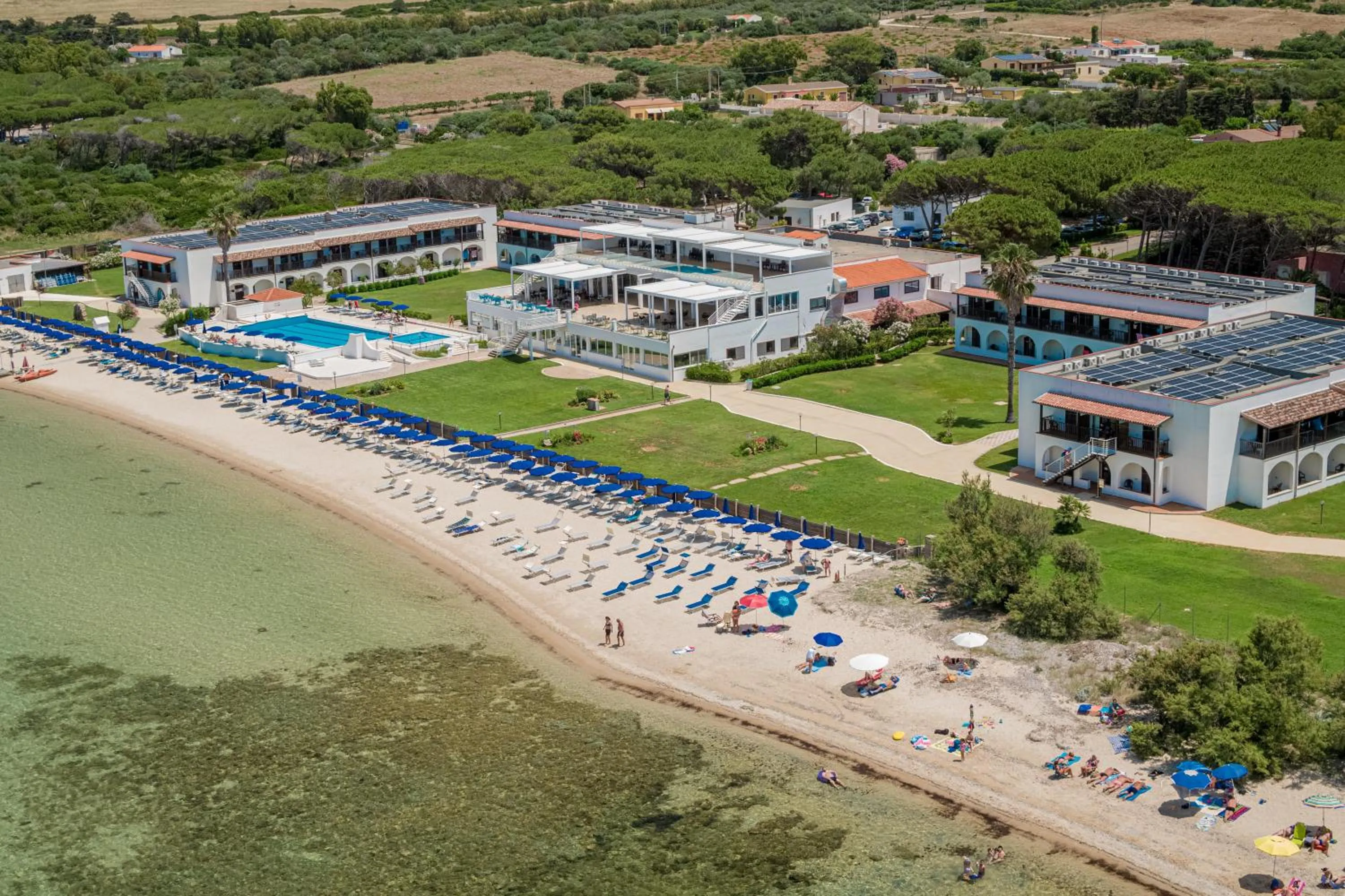Bird's eye view in Hotel Portoconte