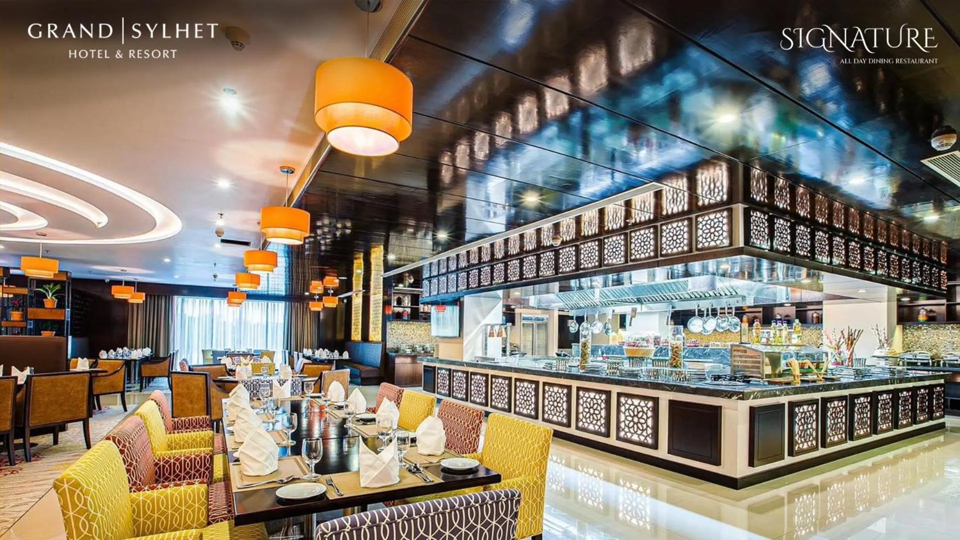 Restaurant/places to eat in Grand Sylhet Hotel & Resort