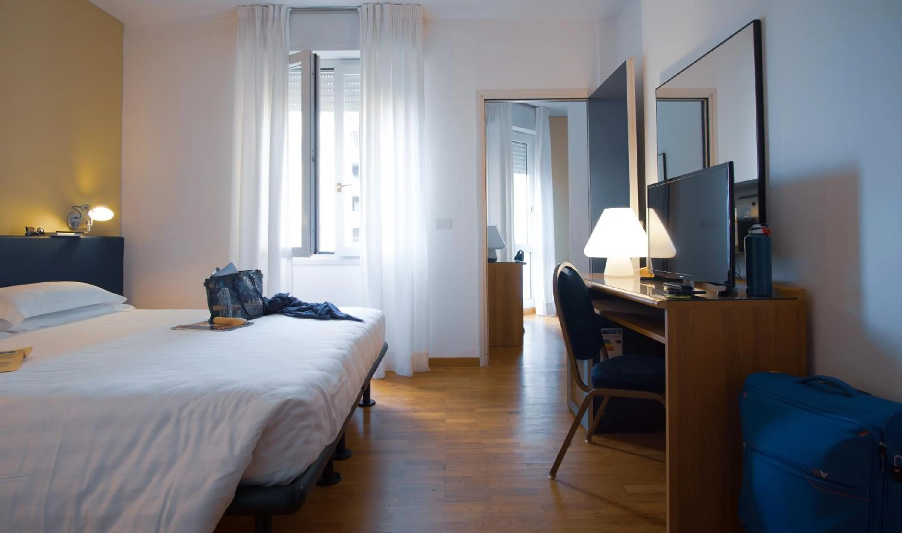 Photo of the whole room, Bed in Mistral2 Hotel