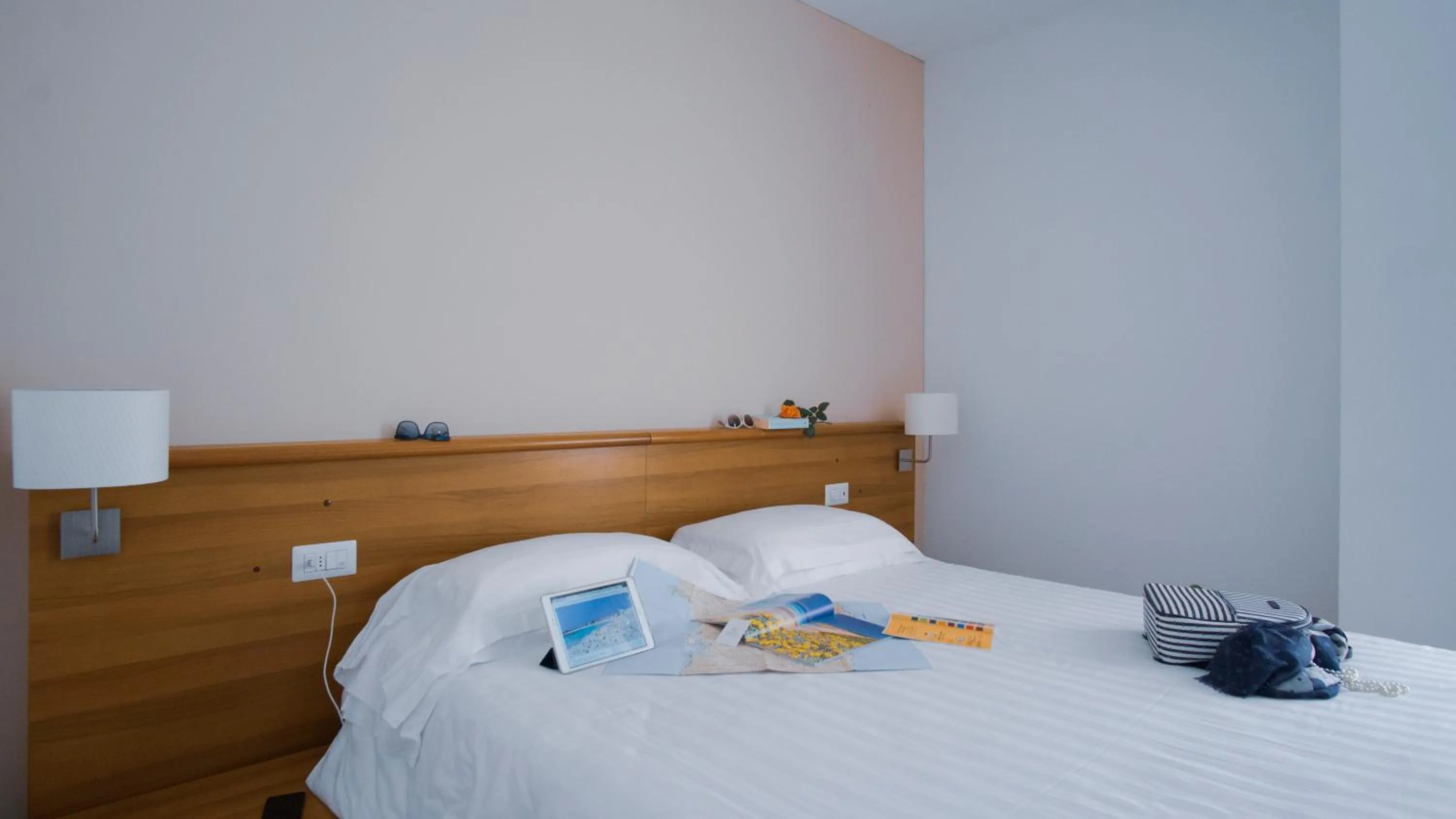 Bed in Mistral2 Hotel