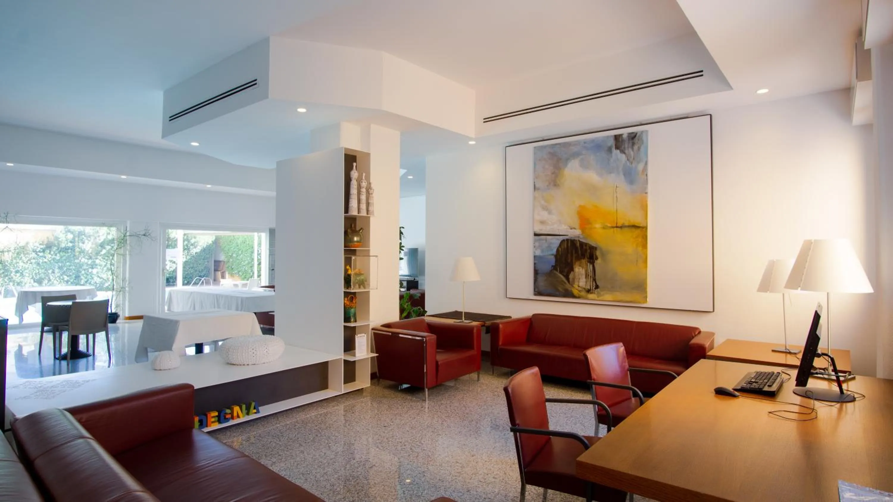 Seating area in Mistral2 Hotel