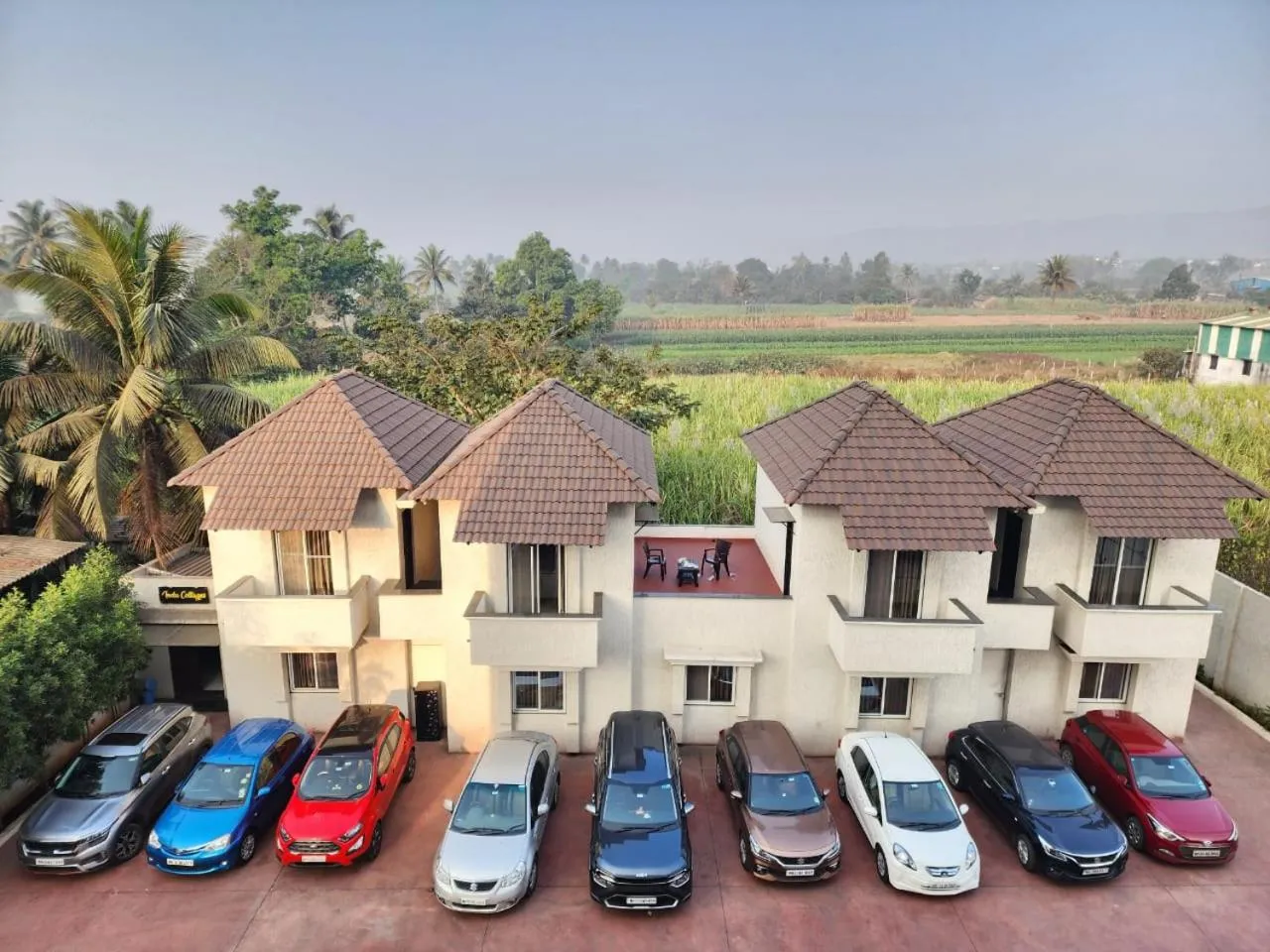 Parking in Hotel Grand Indu, 3 Star Kolhapur