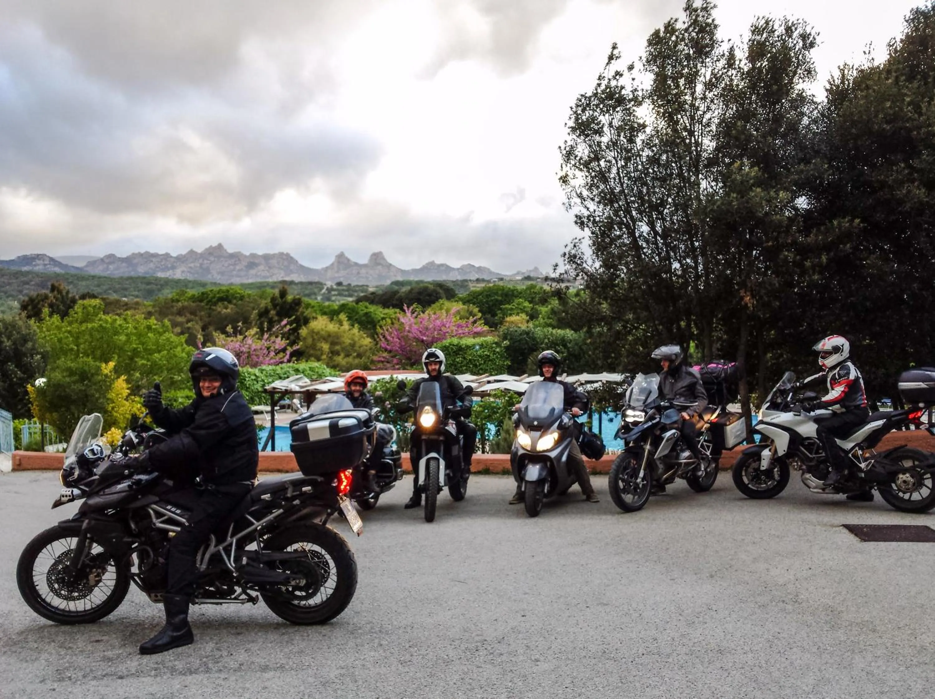 People in Pausania Inn