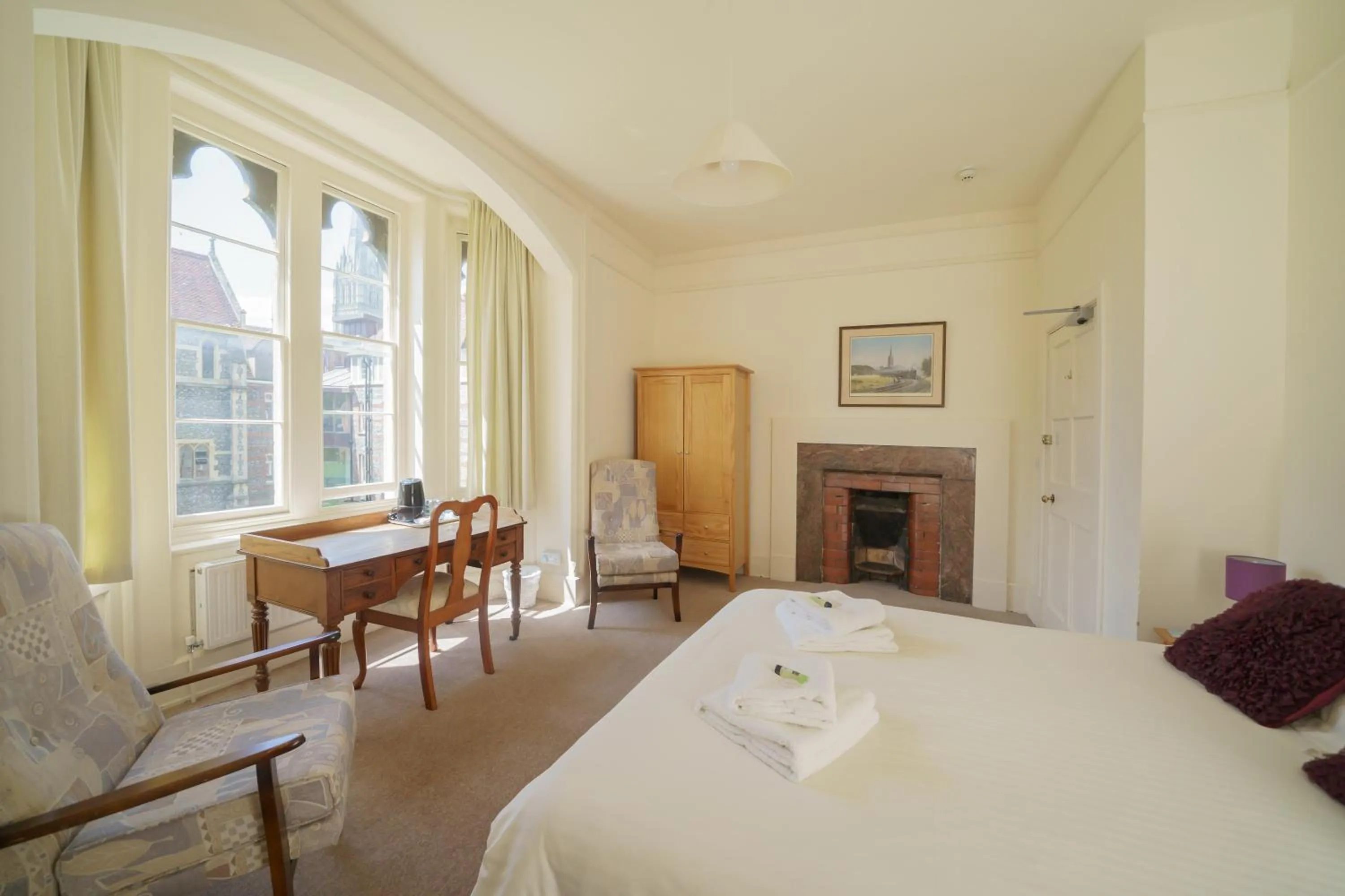 Bedroom, Bed in Sarum College