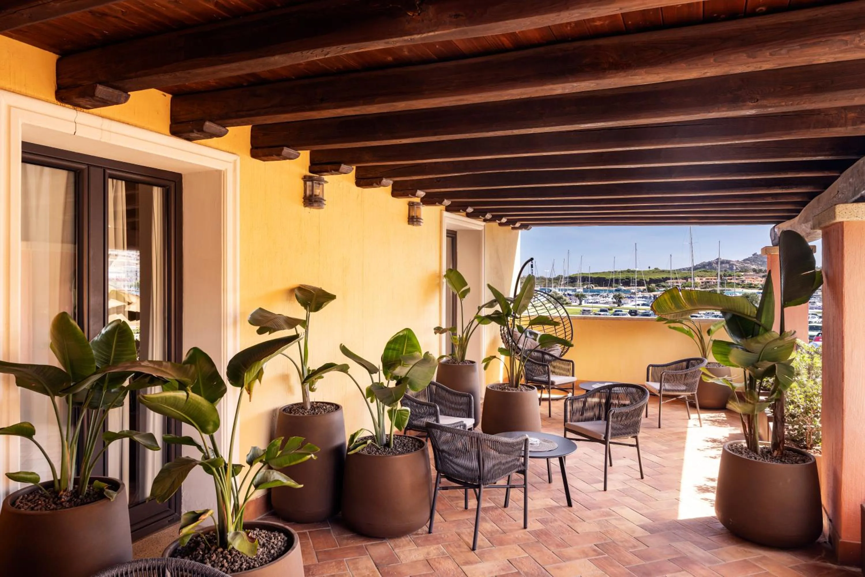 Balcony/Terrace in La Vecchia Fonte Boutique Hotel