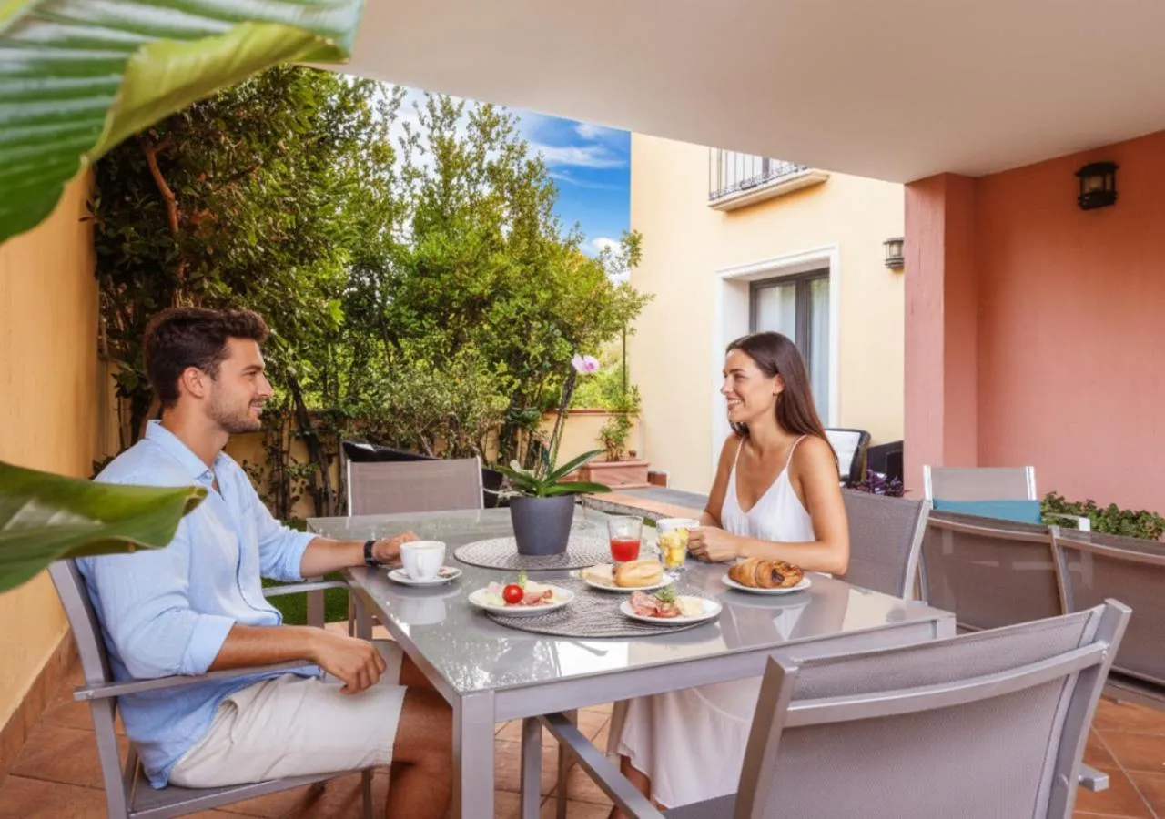 Patio in La Vecchia Fonte Boutique Hotel