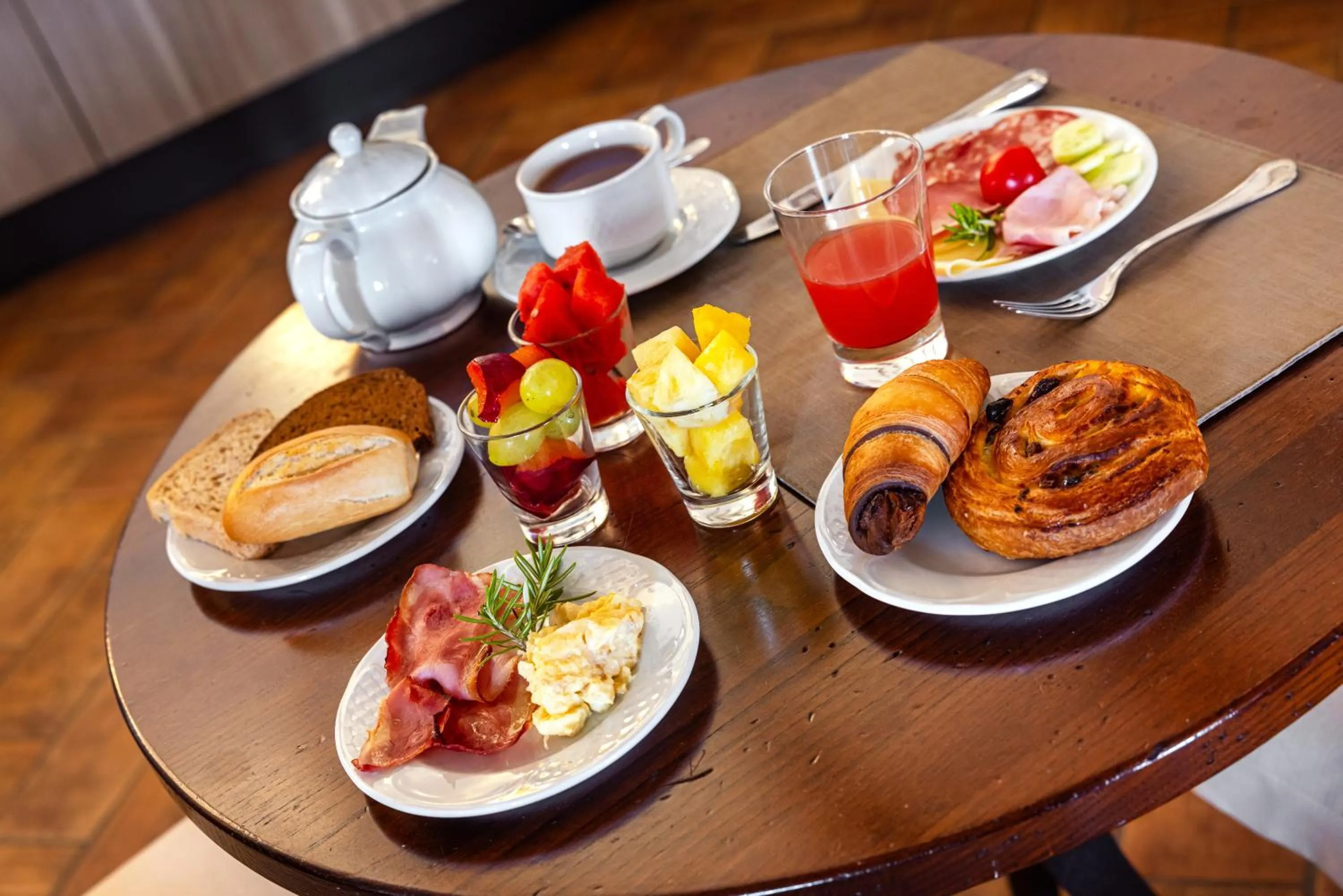 Breakfast in La Vecchia Fonte Boutique Hotel