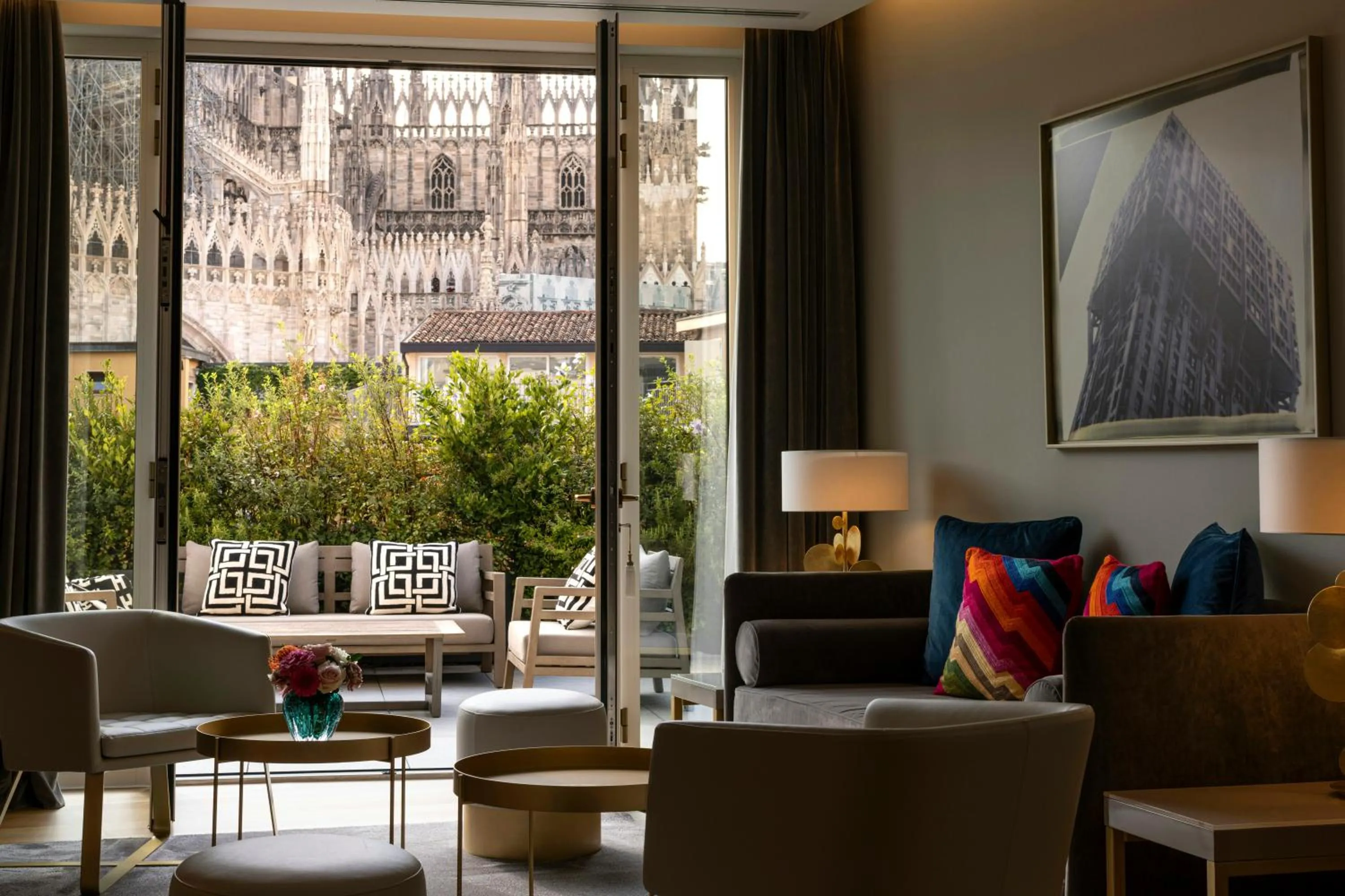 Bedroom in Rosa Grand Milano - Starhotels Collezione