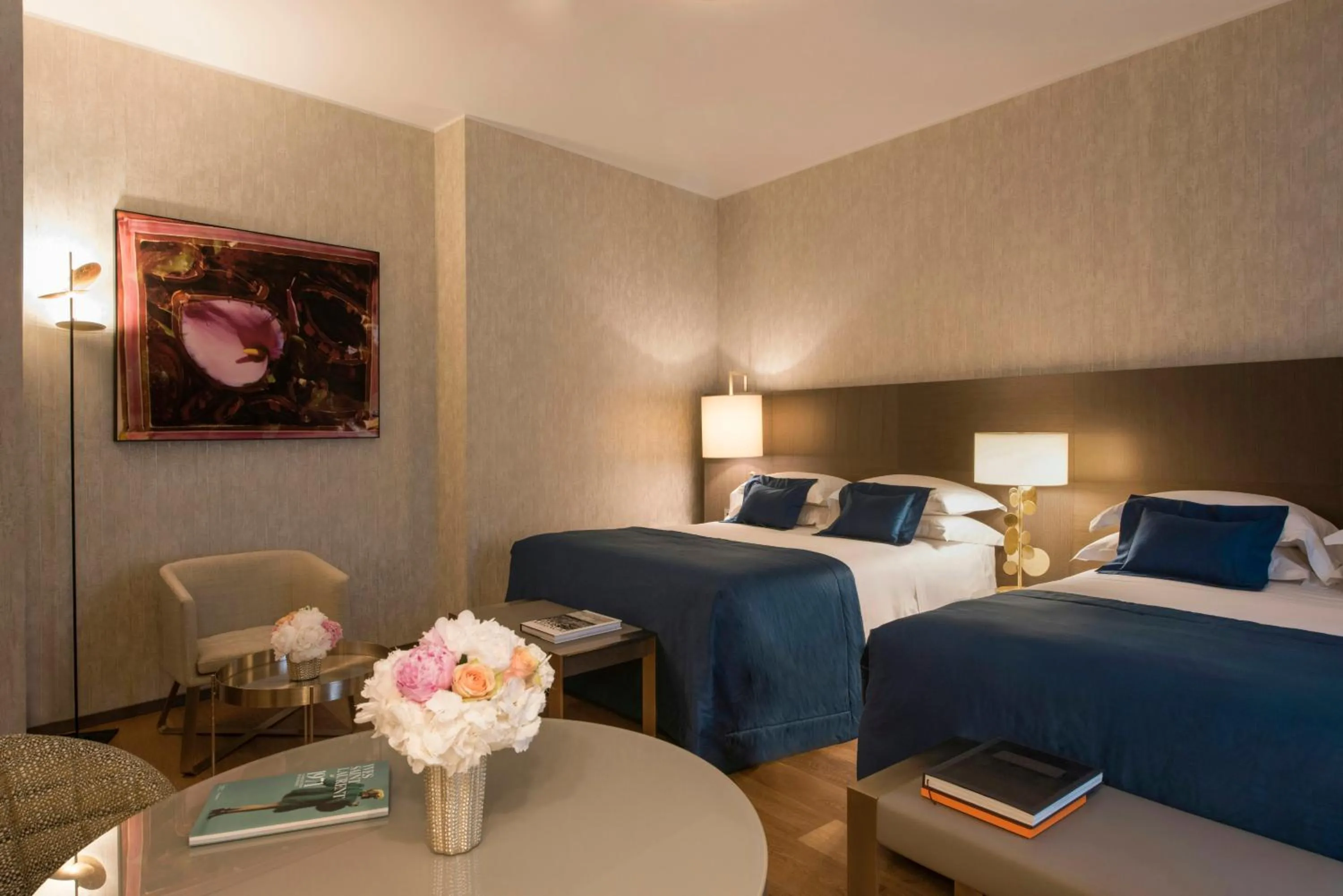 Bedroom, Bed in Rosa Grand Milano - Starhotels Collezione