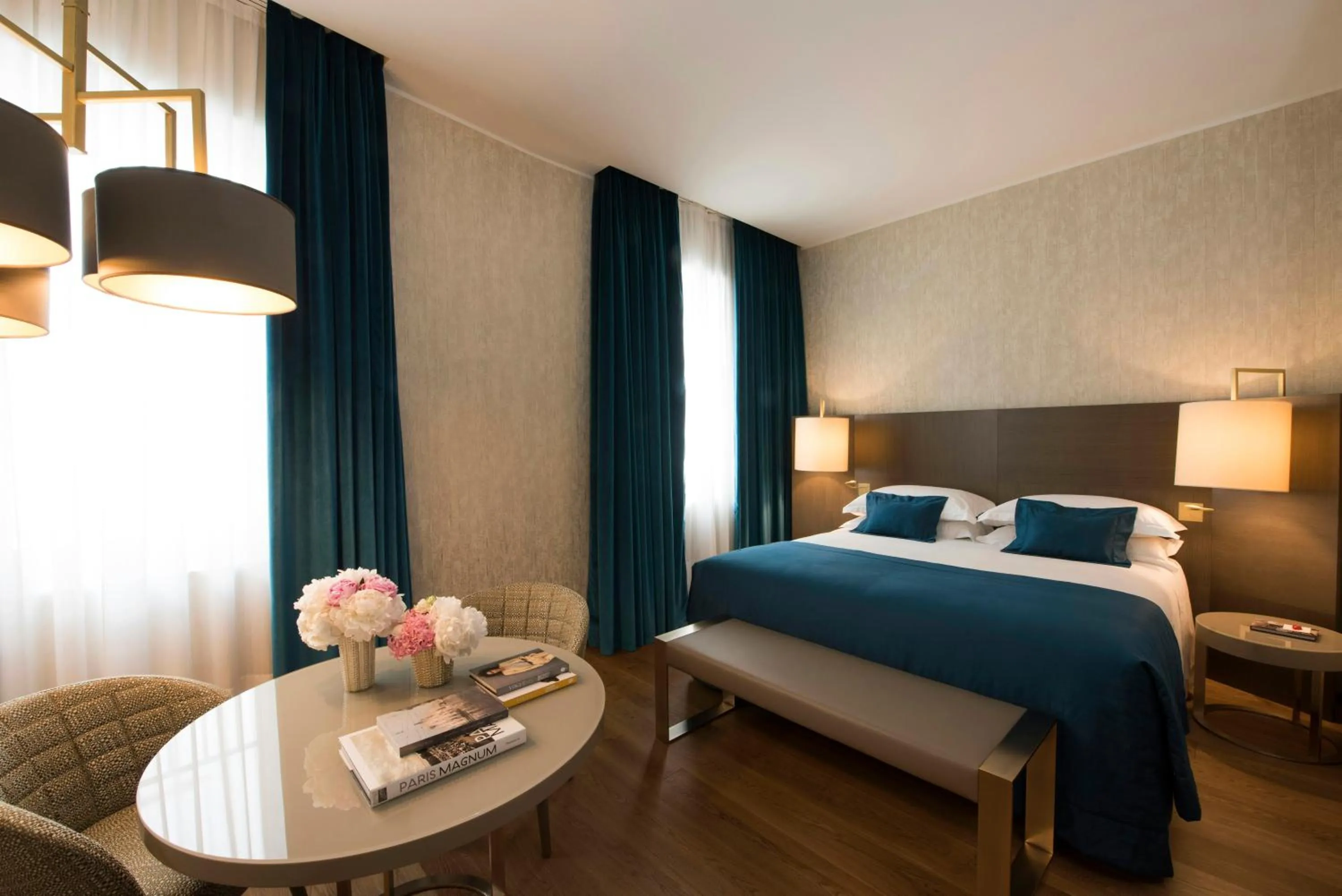 Photo of the whole room, Bed in Rosa Grand Milano - Starhotels Collezione