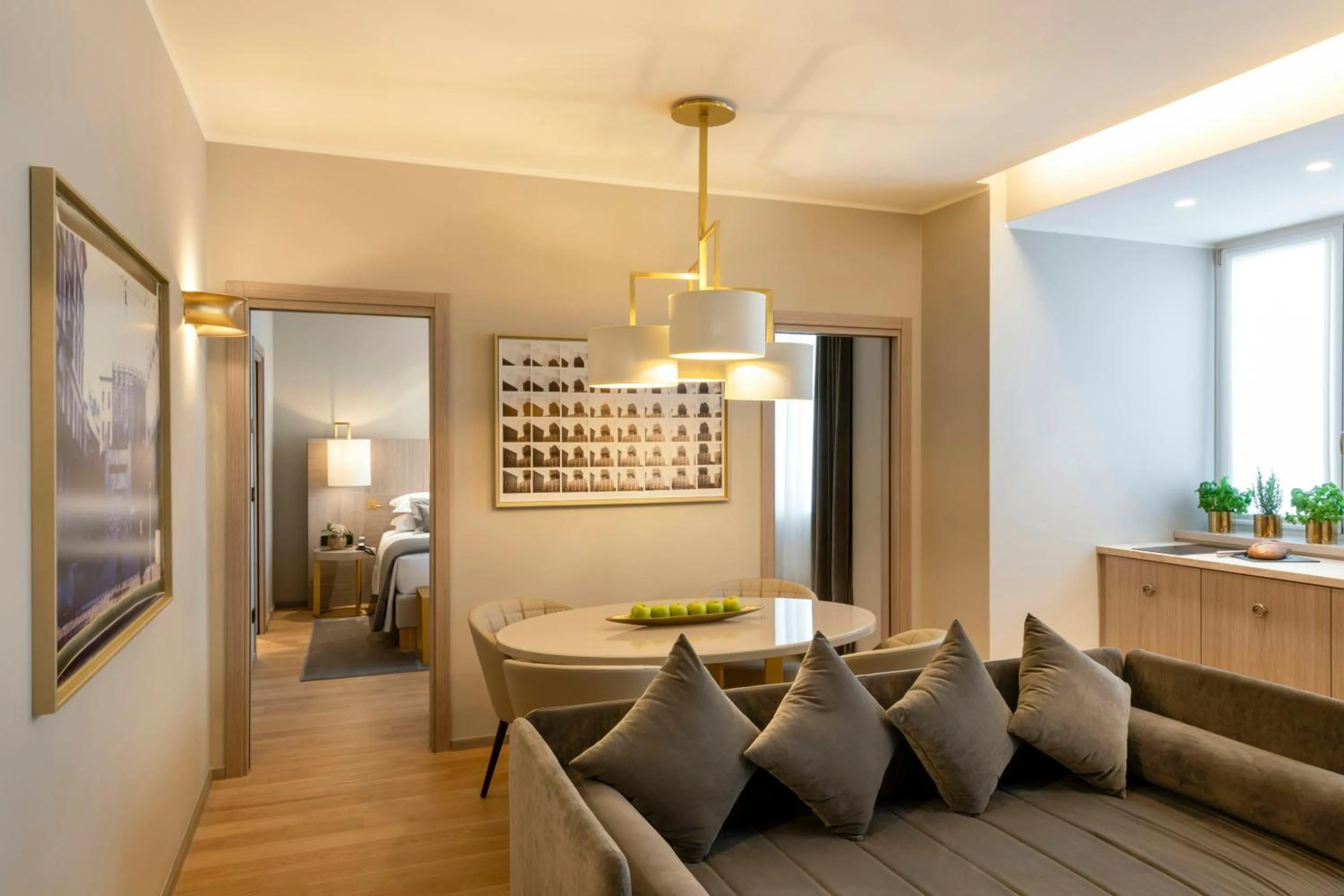 Photo of the whole room in Rosa Grand Milano - Starhotels Collezione