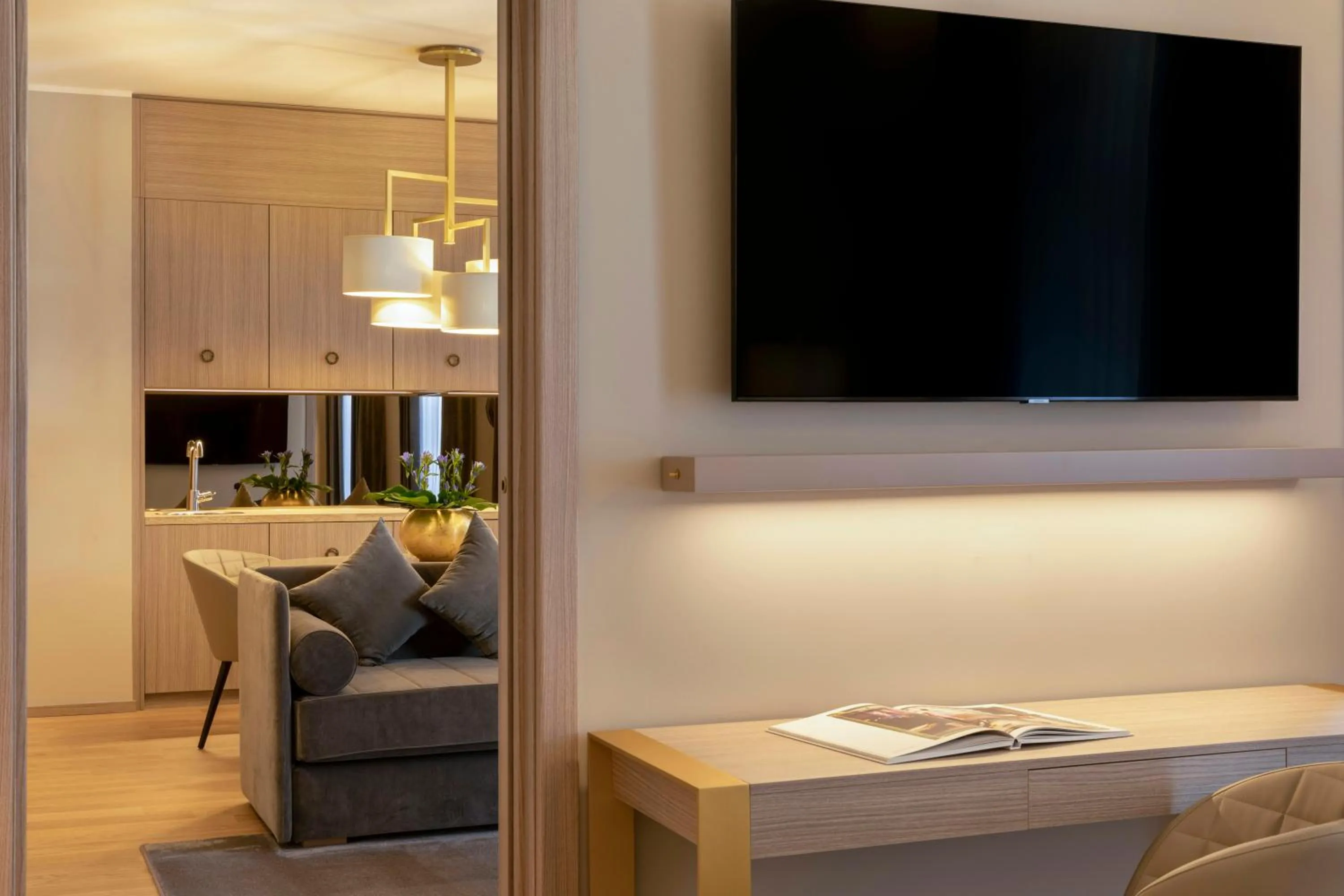 Photo of the whole room in Rosa Grand Milano - Starhotels Collezione