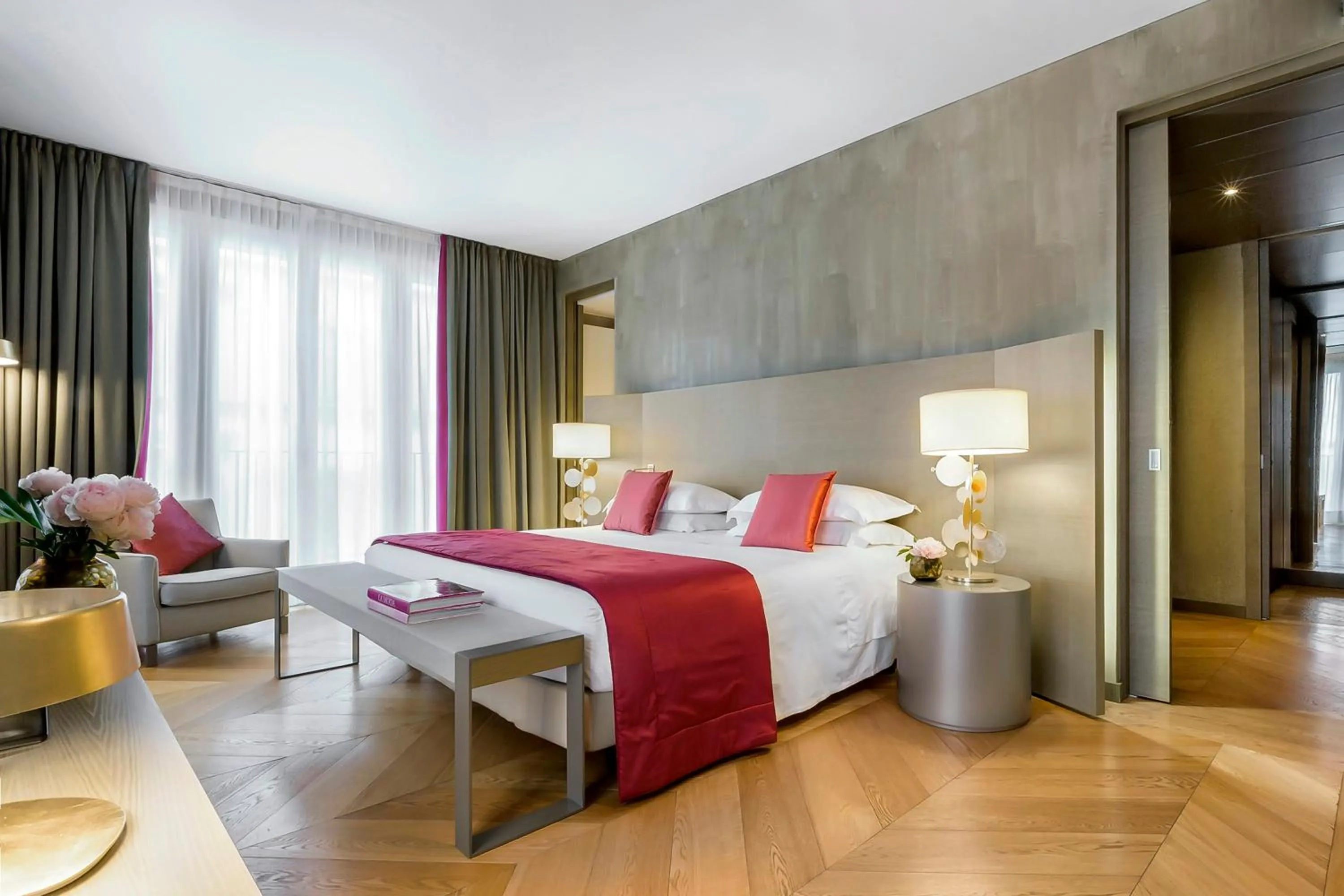 Photo of the whole room, Bed in Rosa Grand Milano - Starhotels Collezione