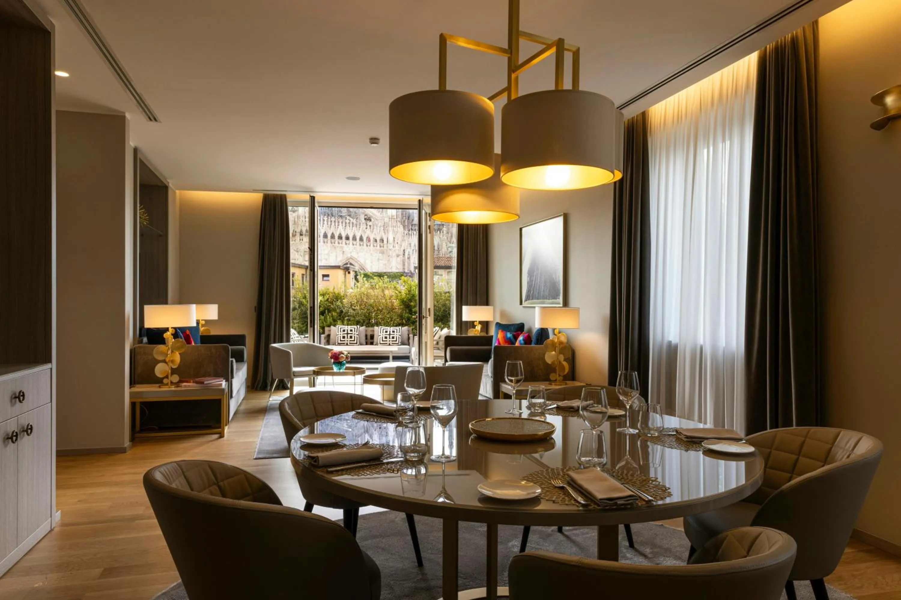 Bedroom in Rosa Grand Milano - Starhotels Collezione