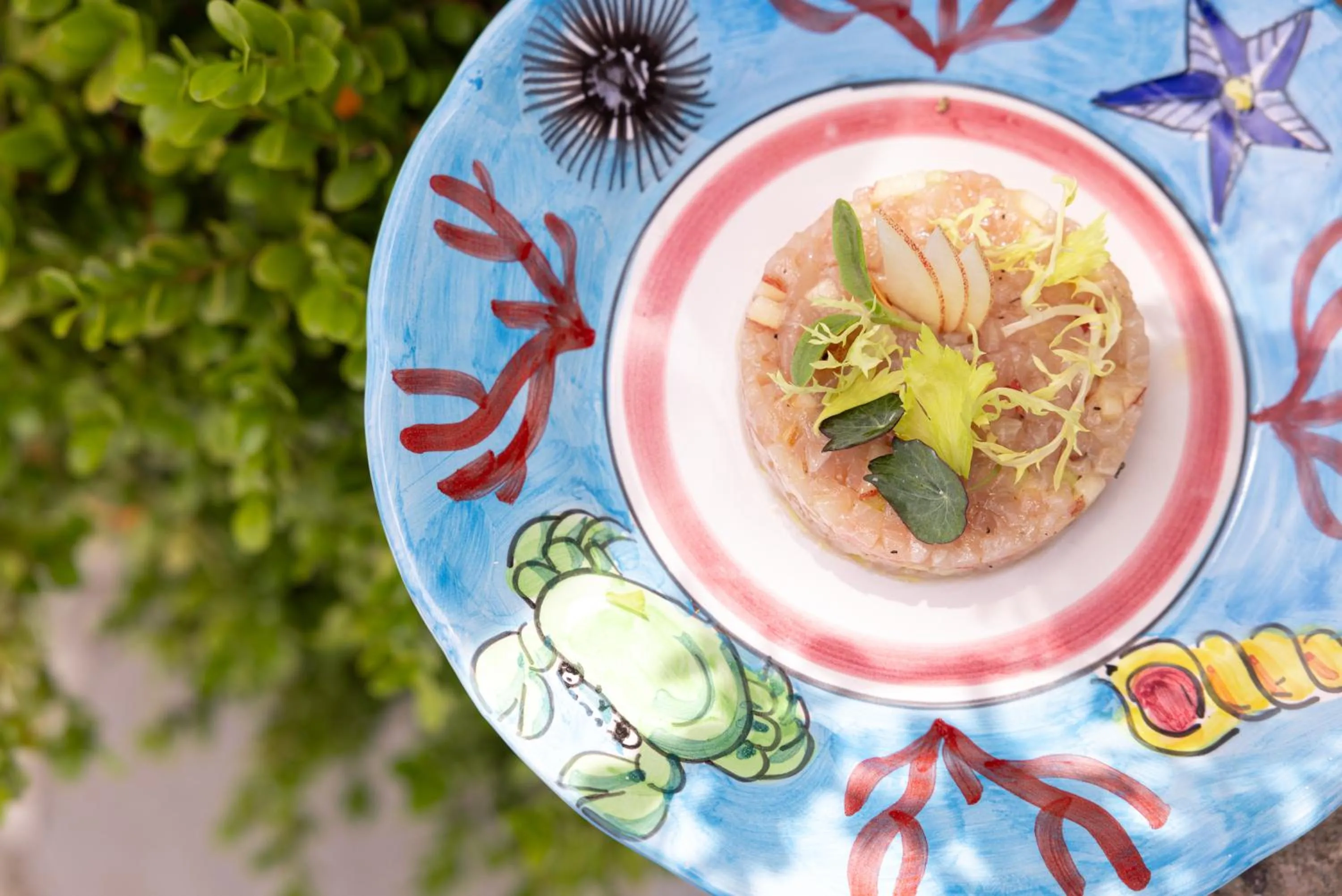 Food close-up in Hotel Caesar Augustus