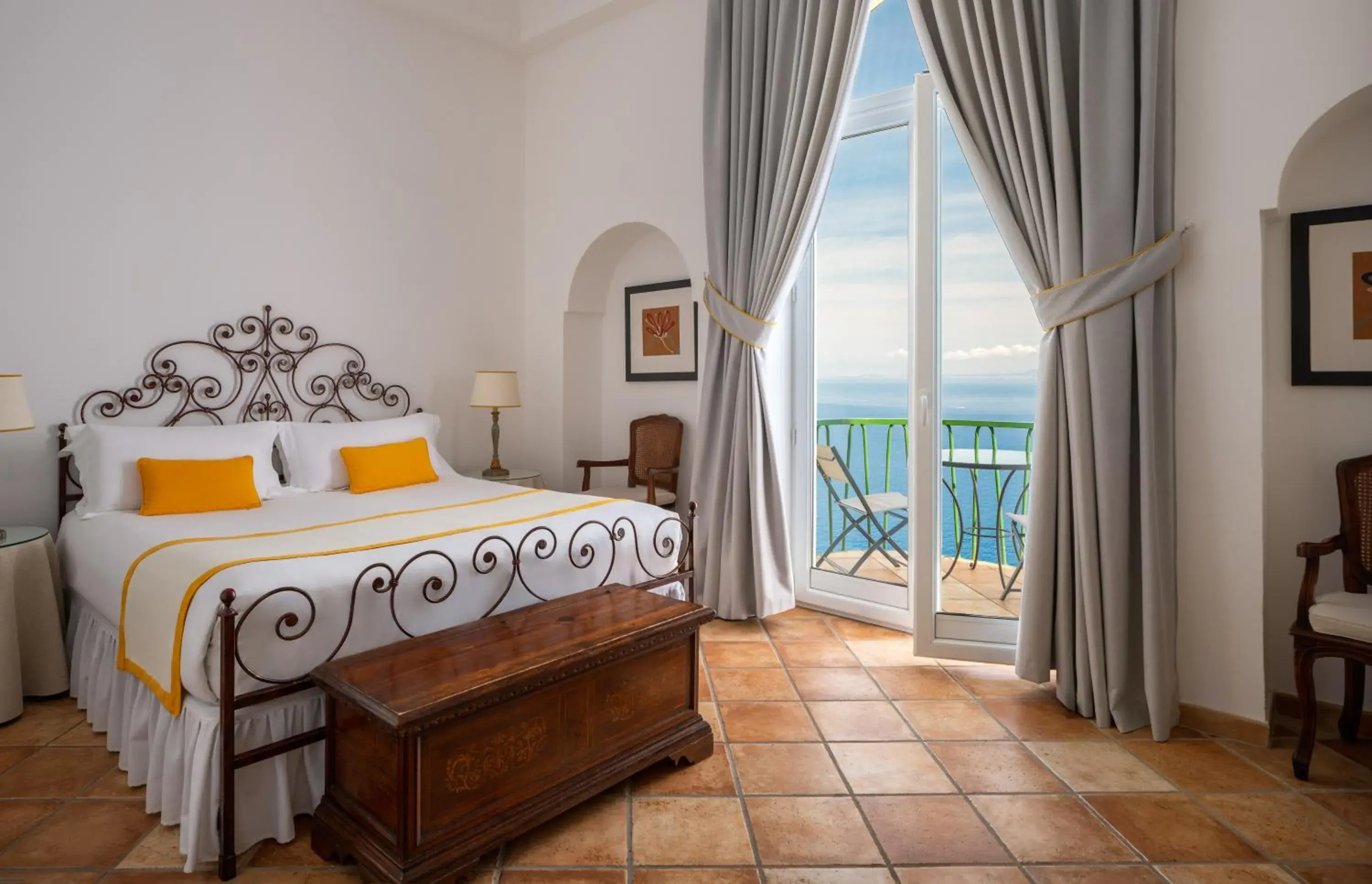 Deluxe Double Room with Sea View - cliff side in Hotel Caesar Augustus Deluxe Double Room with Sea View - cliff side in Hotel Caesar Augustus