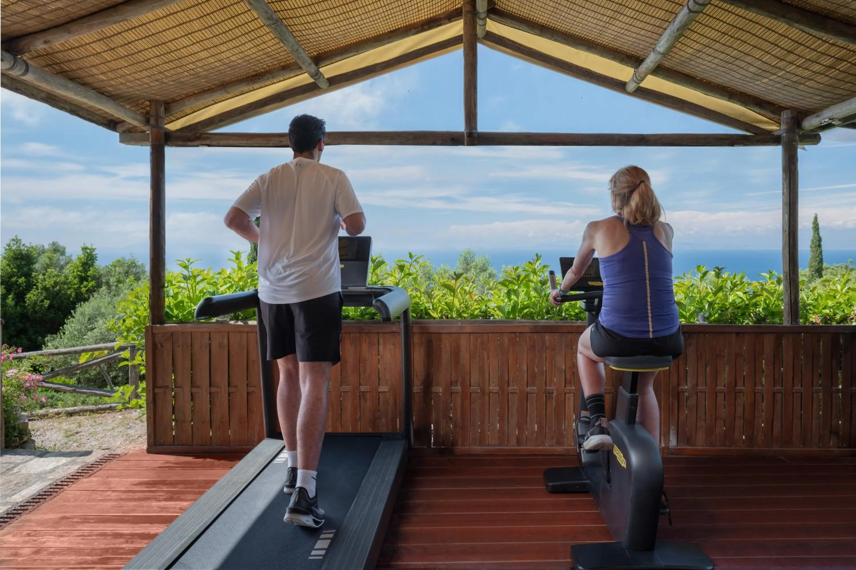 Garden in Hotel Caesar Augustus