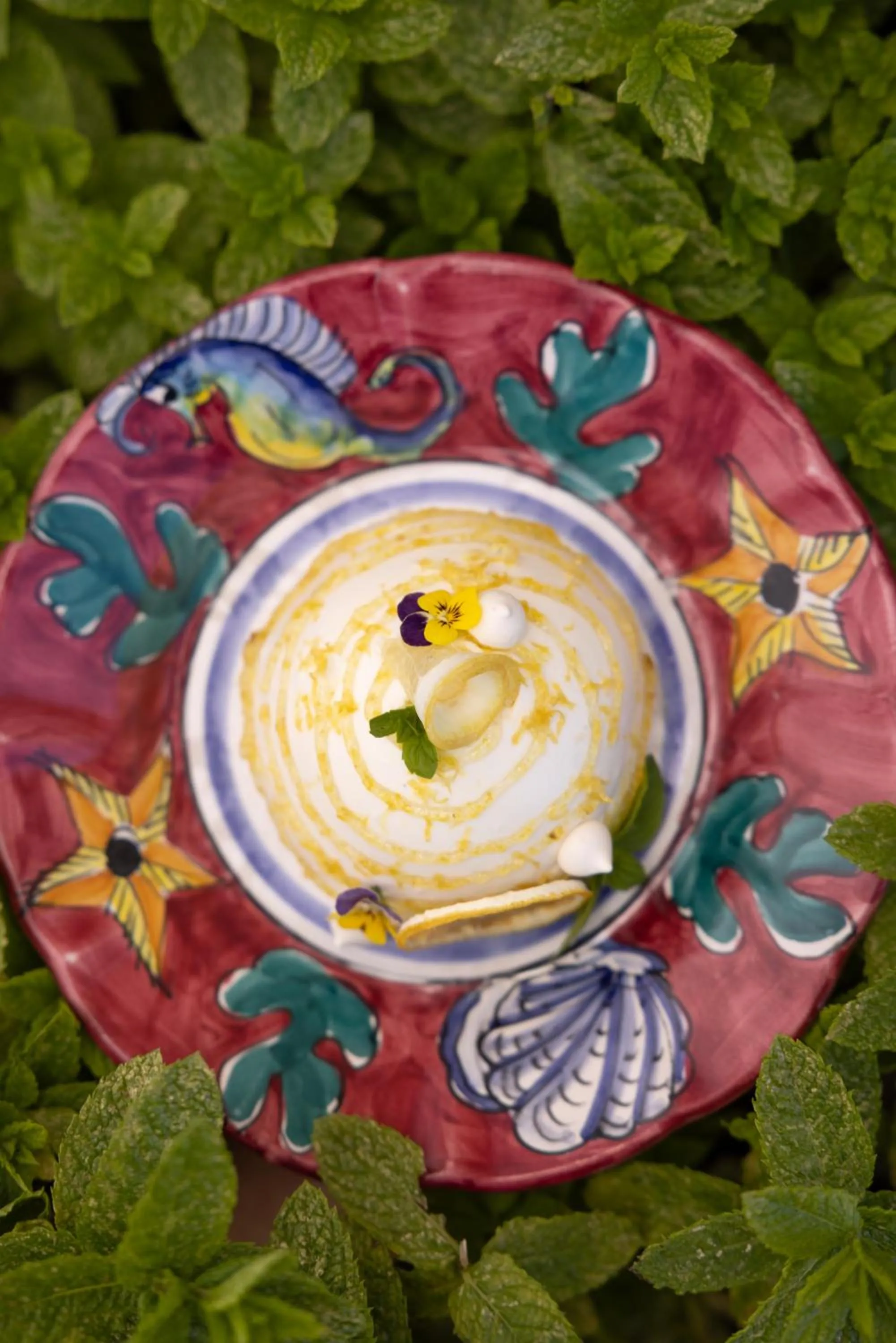 Food close-up in Hotel Caesar Augustus