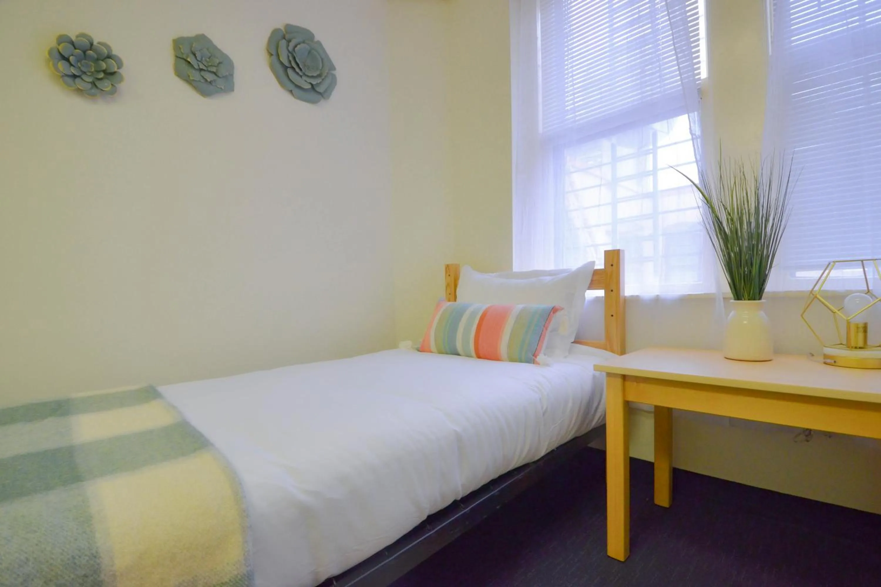 Bed in Michie House in College Hill