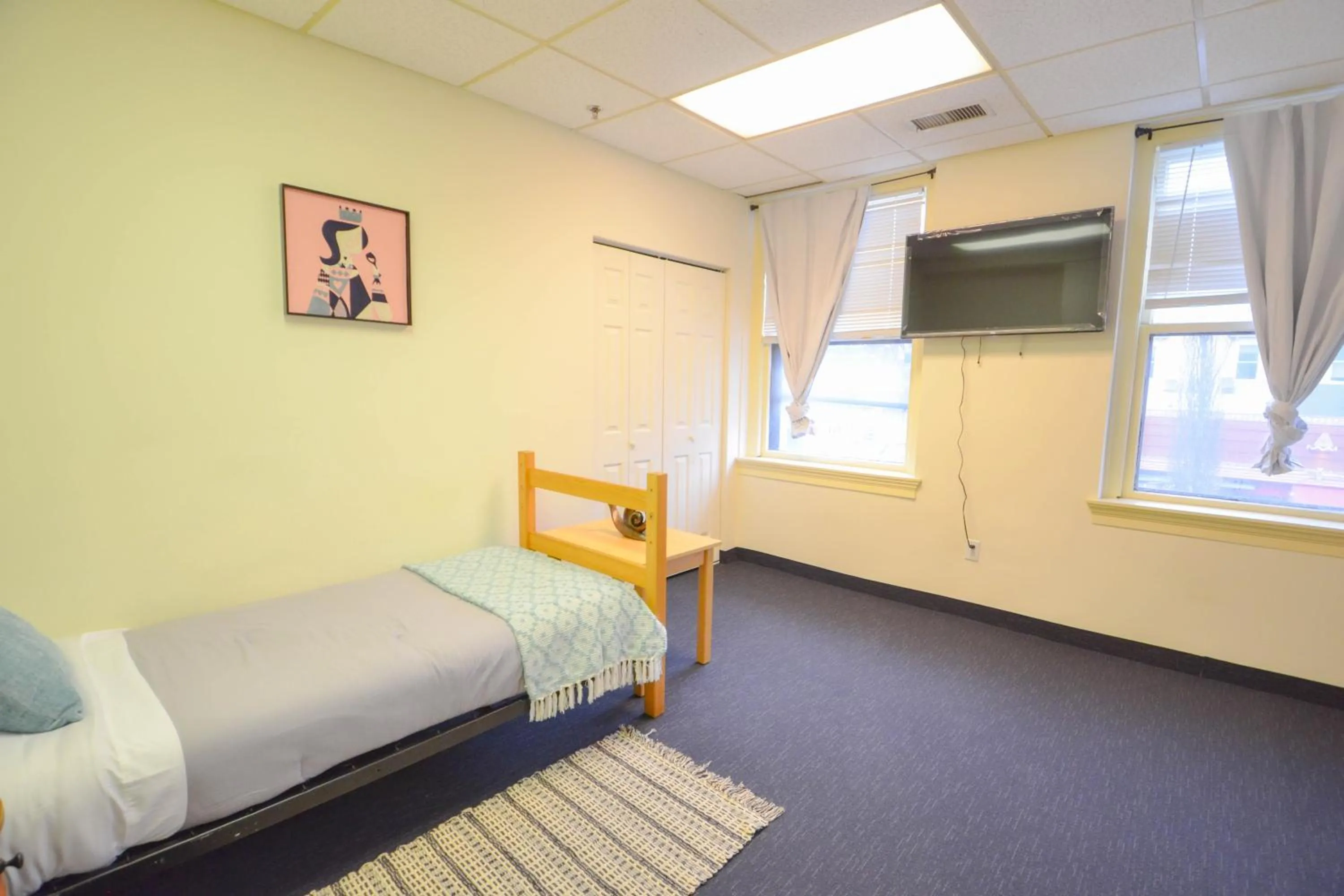 Bedroom, Bed in Michie House in College Hill