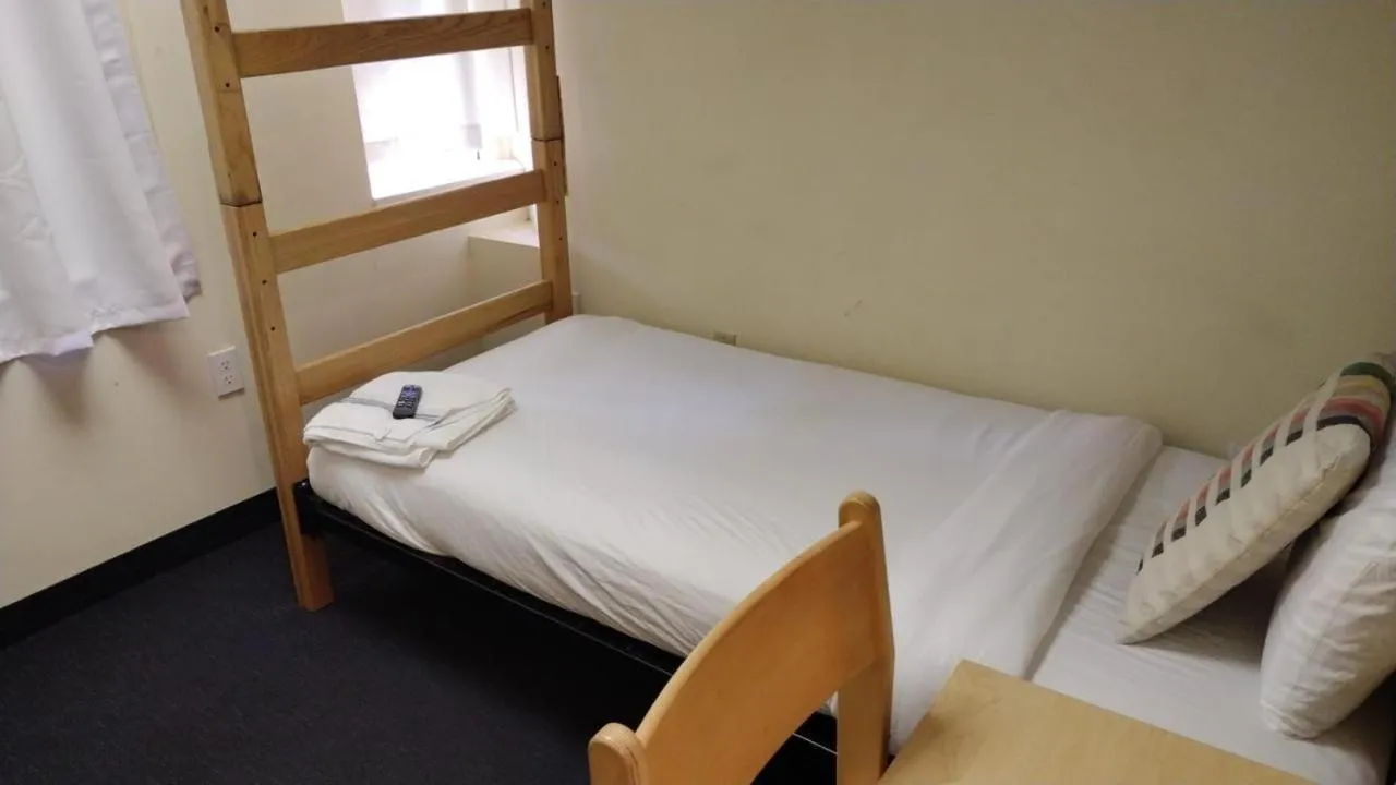 Bed in Michie House in College Hill